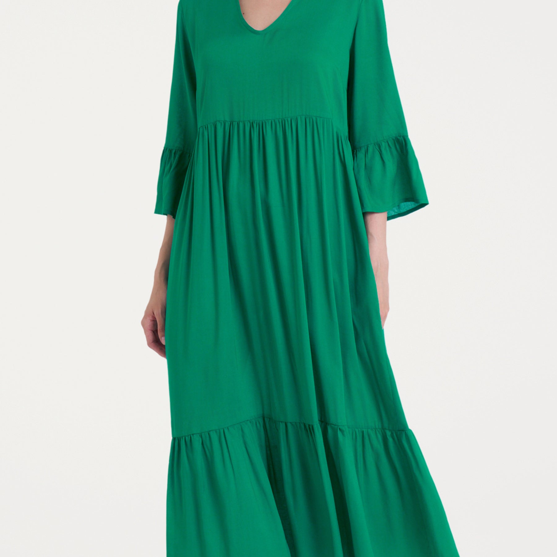 Abito Donna Manica Tre Quarti 100% Viscosa Leggera RAGNO DQ09DZ