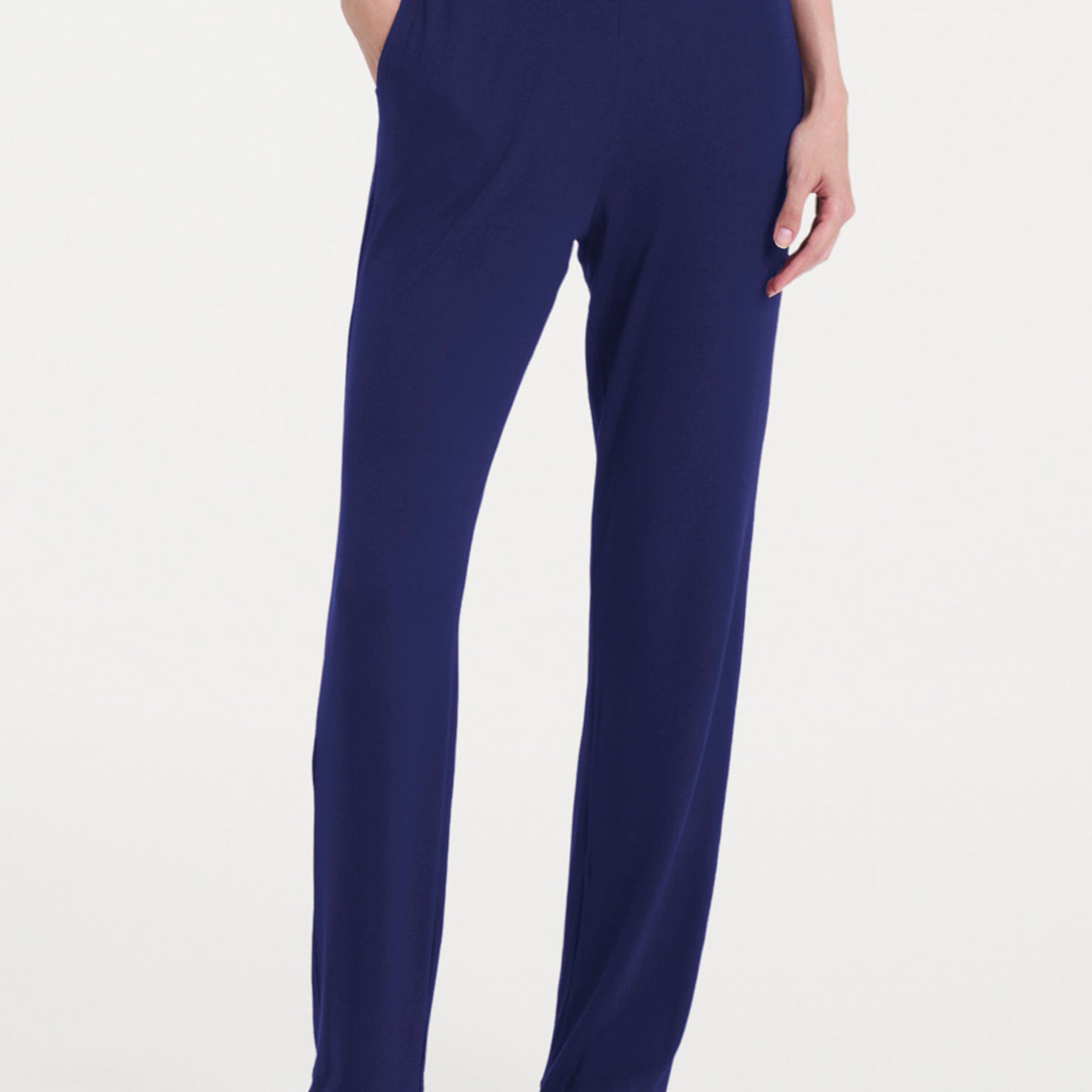 RAGNO Pantalone Lungo Donna Viscosa Estiva DQ15PP