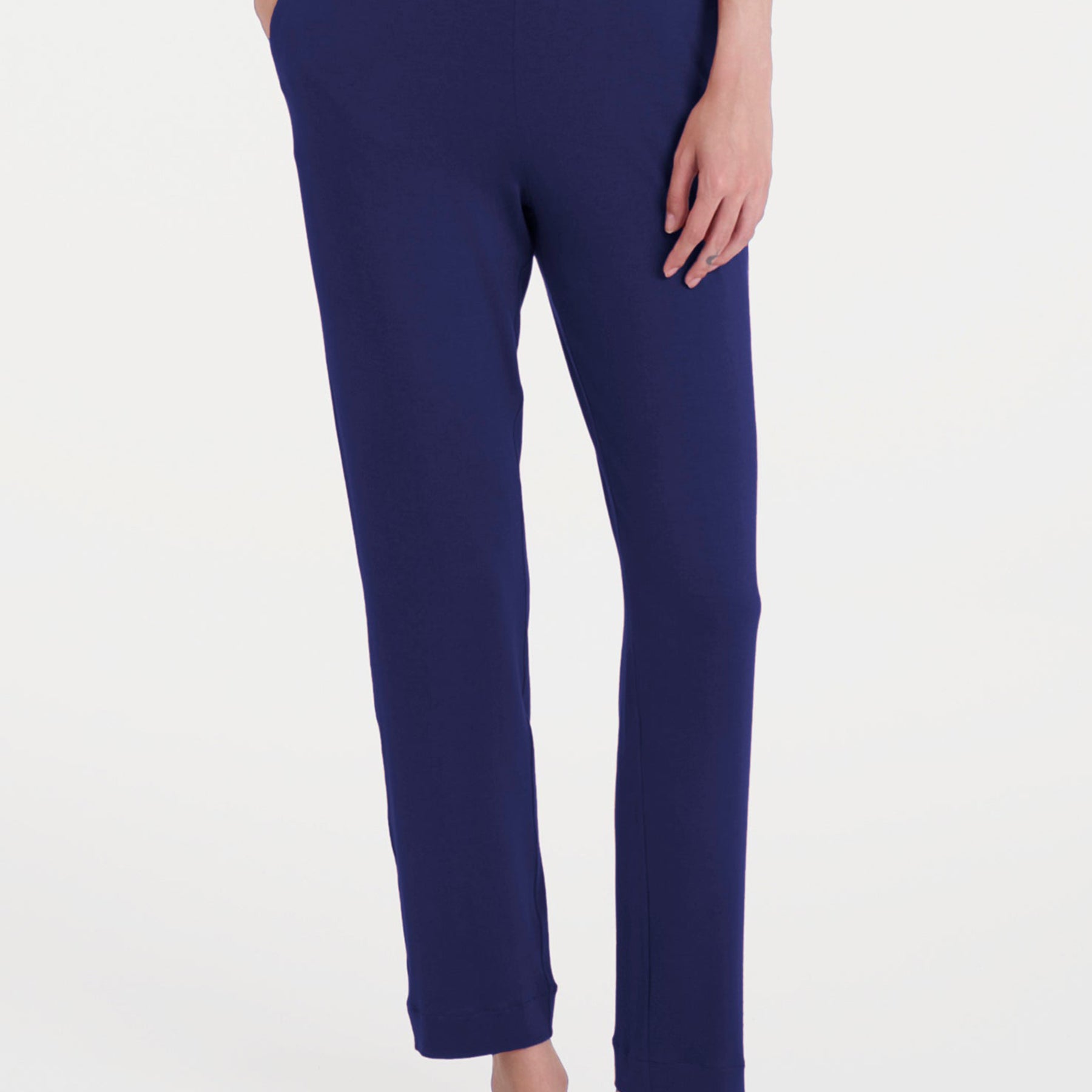 RAGNO Pantalone Lungo Donna Viscosa Estiva DQ15PY