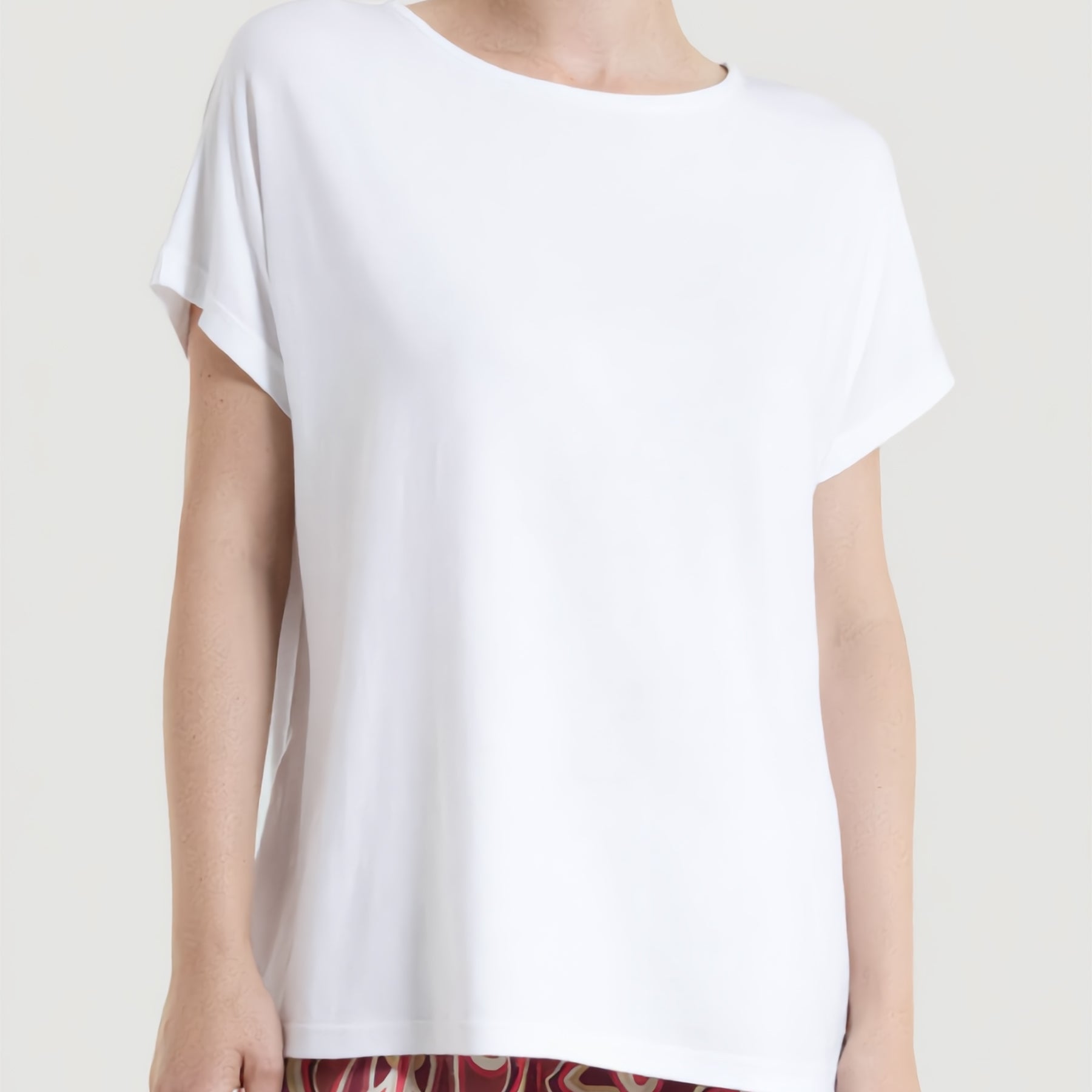RAGNO T-shirt Donna Mezza Manica Viscosa DQ15TX