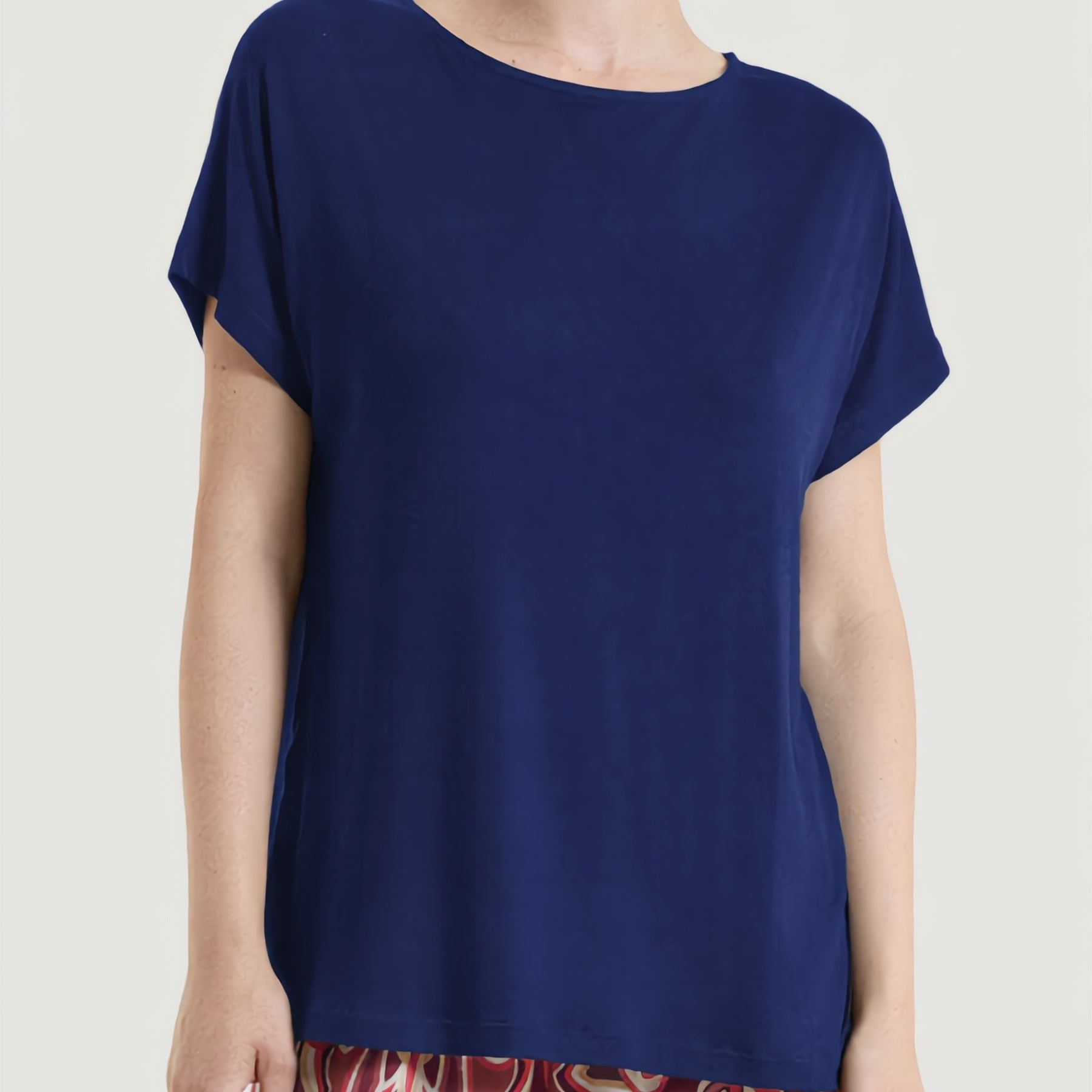 RAGNO T-shirt Donna Mezza Manica Viscosa DQ15TX