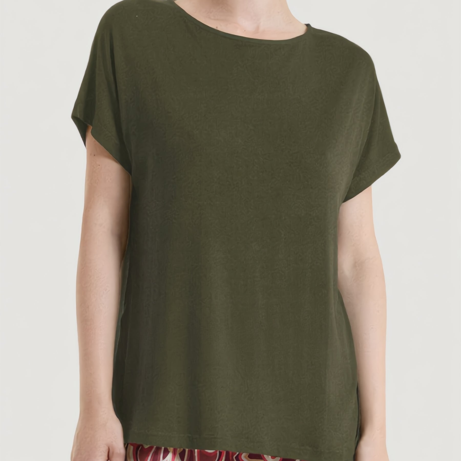 RAGNO T-shirt Donna Mezza Manica Viscosa DQ15TX