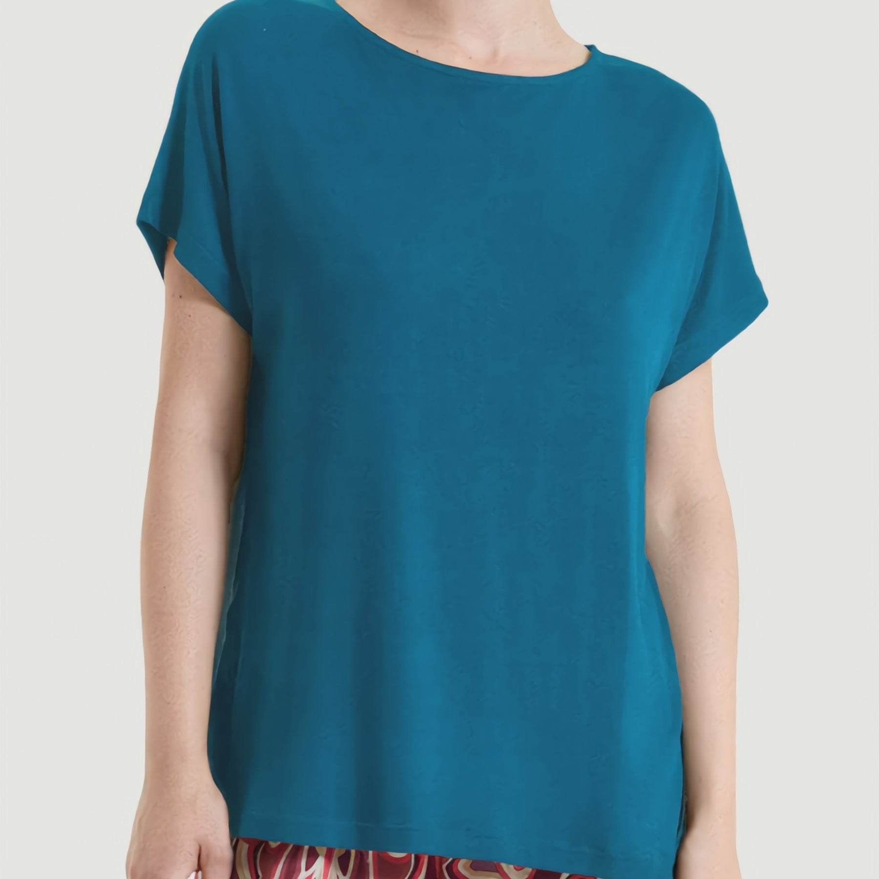 RAGNO T-shirt Donna Mezza Manica Viscosa DQ15TX