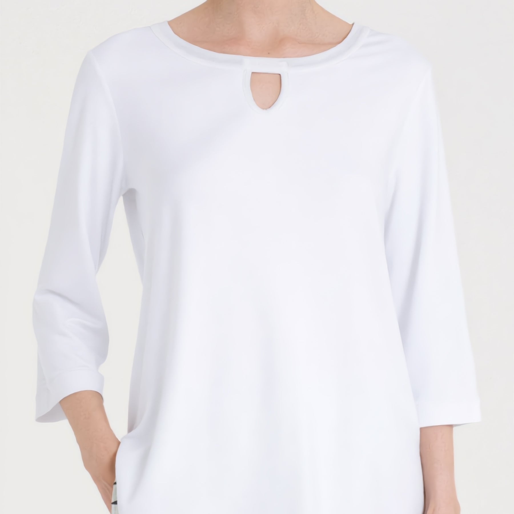 T-shirt Donna Manica Tre Quarti Viscosa RAGNO DQ57TW