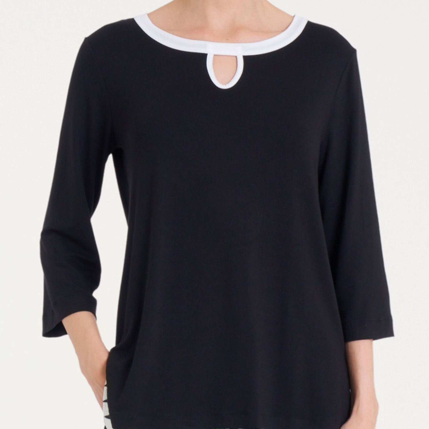 T-shirt Donna Manica Tre Quarti Viscosa RAGNO DQ57TW