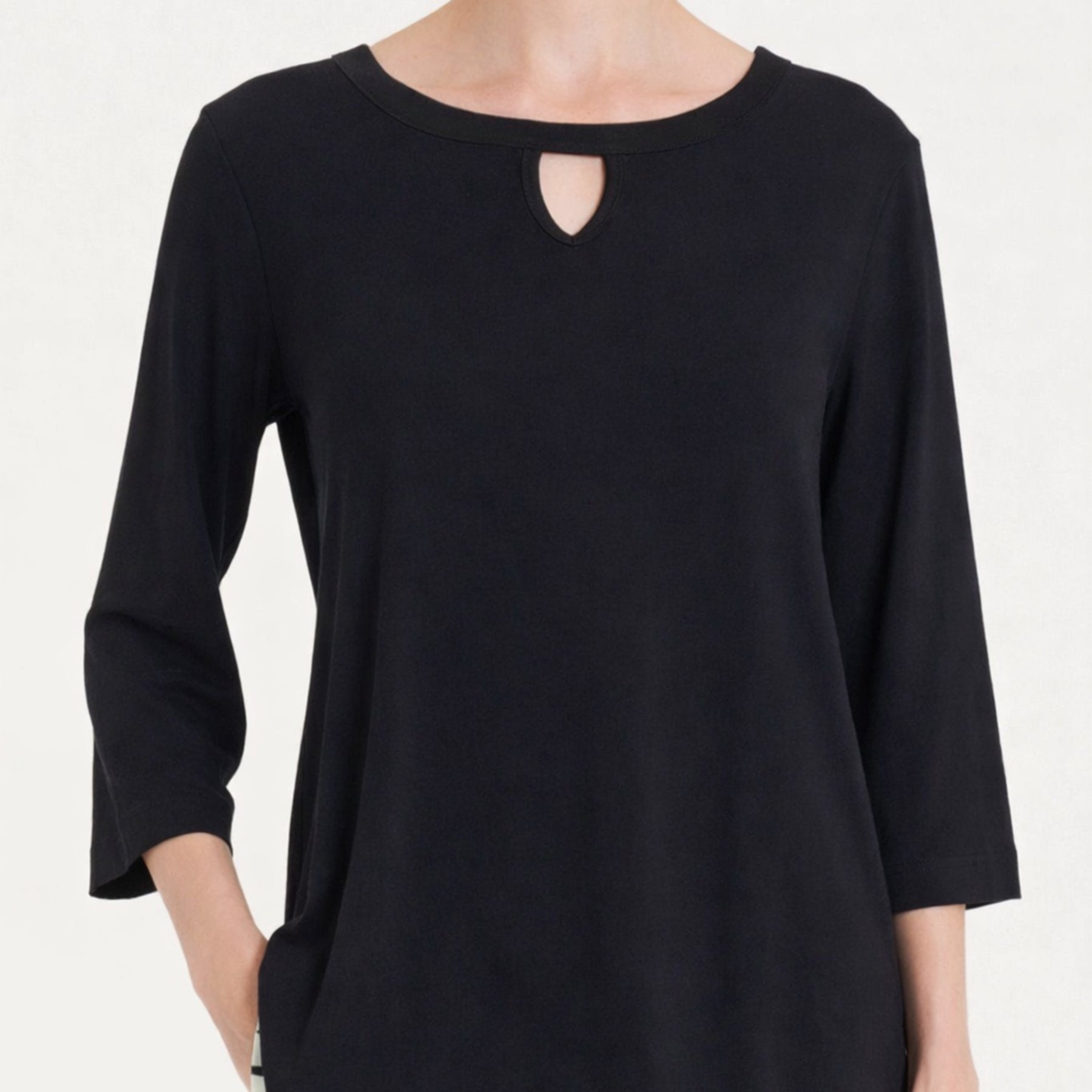T-shirt Donna Manica Tre Quarti Viscosa RAGNO DQ57TW