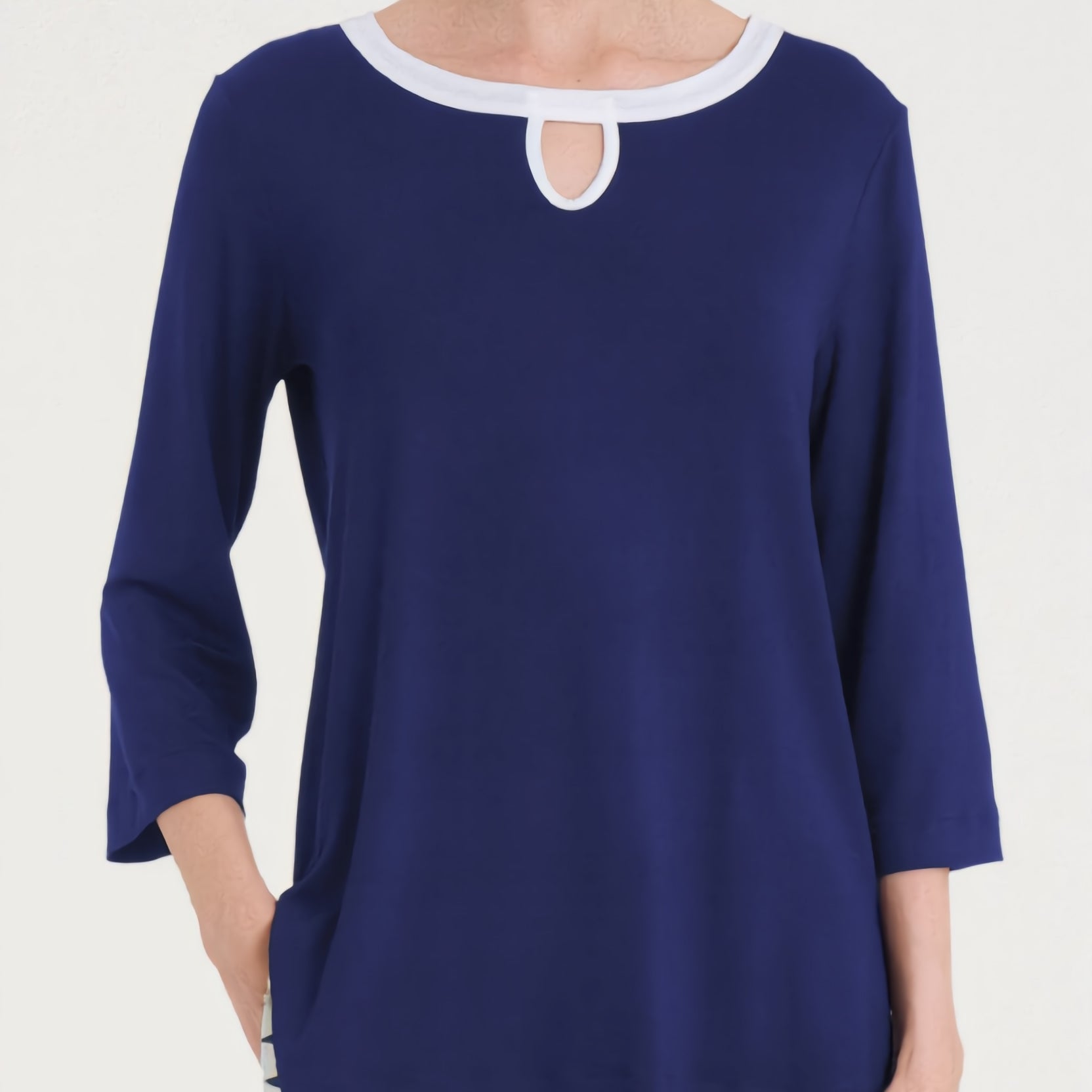 T-shirt Donna Manica Tre Quarti Viscosa RAGNO DQ57TW