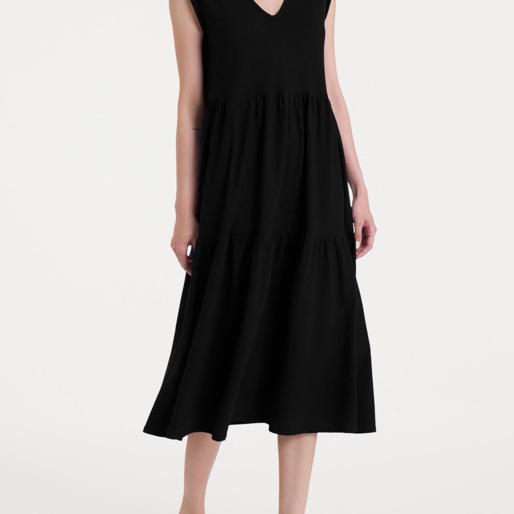 RAGNO Abito Donna Smanicato Viscosa Estivo DQ58D3