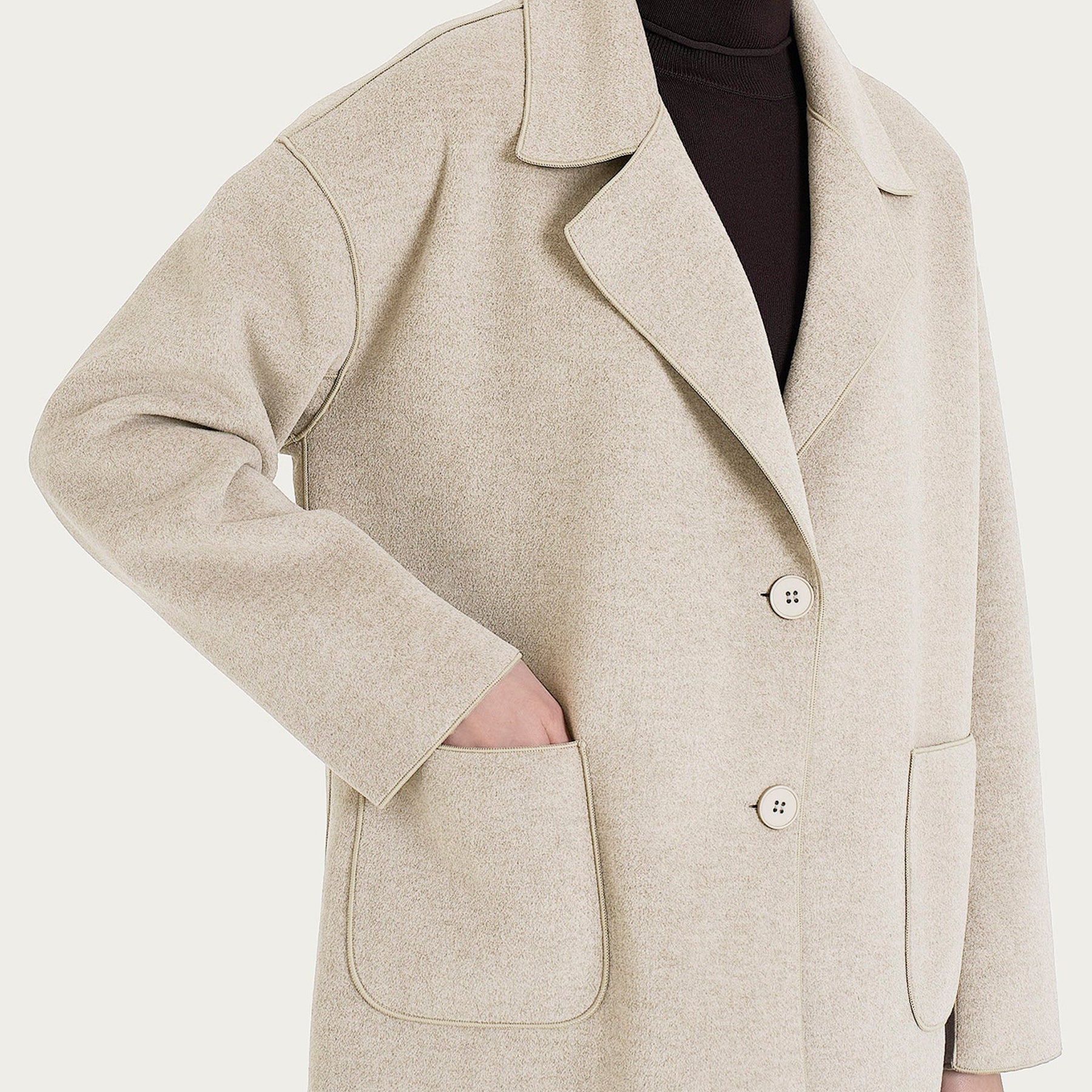 DQ61KB Cappotto Donna Corto Sfoderato ART. DQ61KB