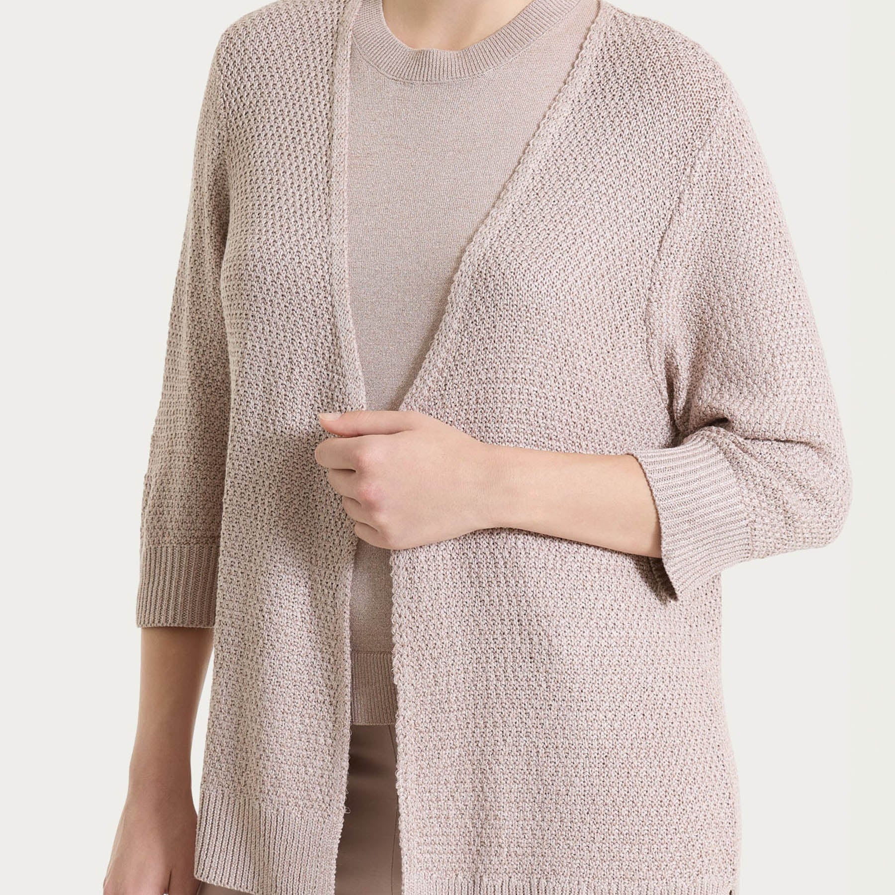 RAGNO Coprispalle Donna Manica Lunga in Maglia Estiva DS02MI