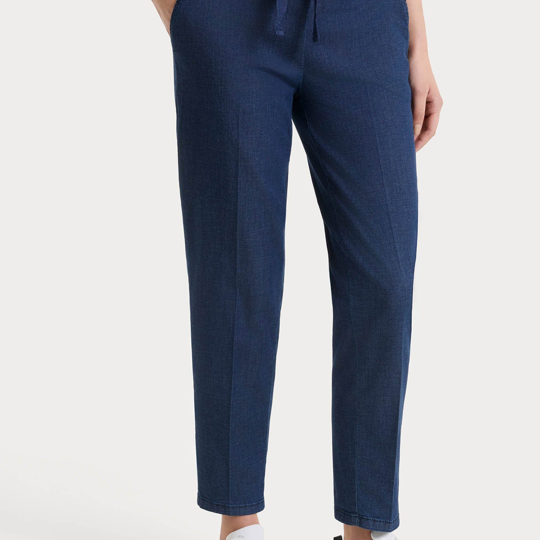 RAGNO Pantalone Lungo Donna Jeans Viscosa Leggera DS87PB