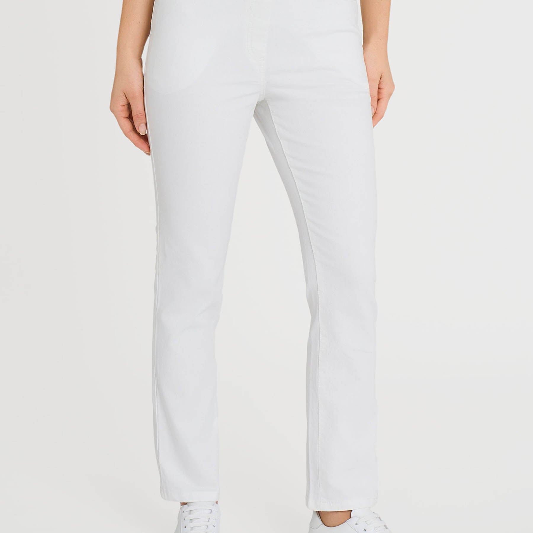 RAGNO Pantalone Lungo Donna Tessuto Jeans Cotone Estivo DN18PP