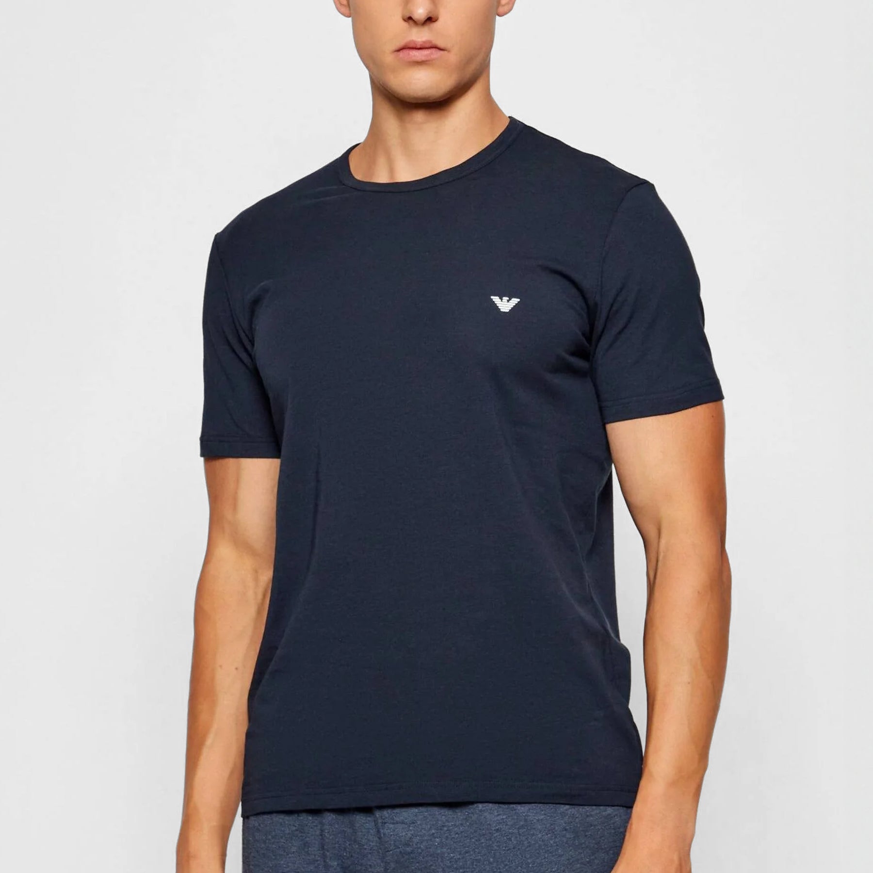 EMPORIO ARMANI 2 T-Shirt Uomo Cotone Elasticizzato ART. EM000391-AF18881
