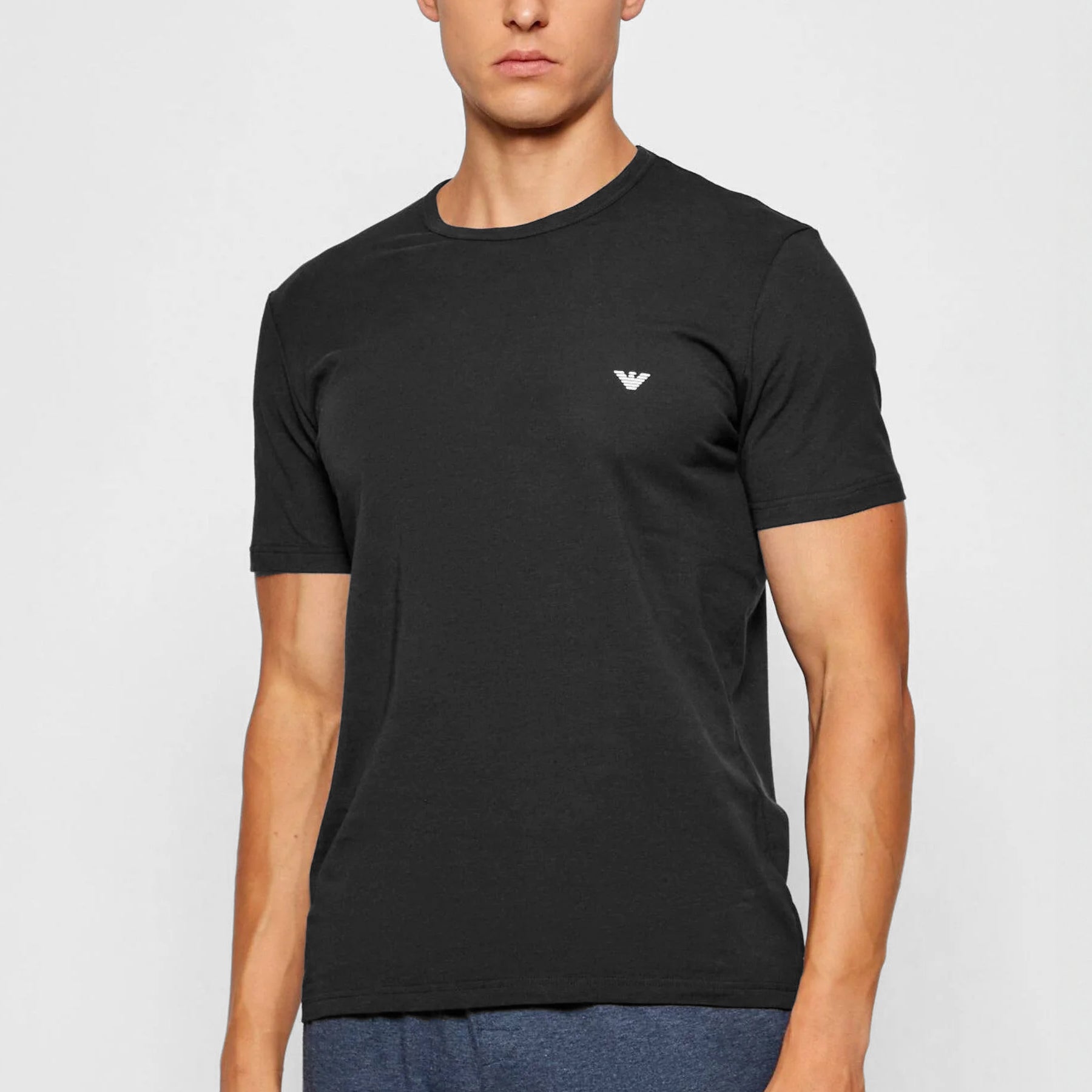 EMPORIO ARMANI 2 T-Shirt Uomo Cotone Elasticizzato ART. EM000391-AF18881