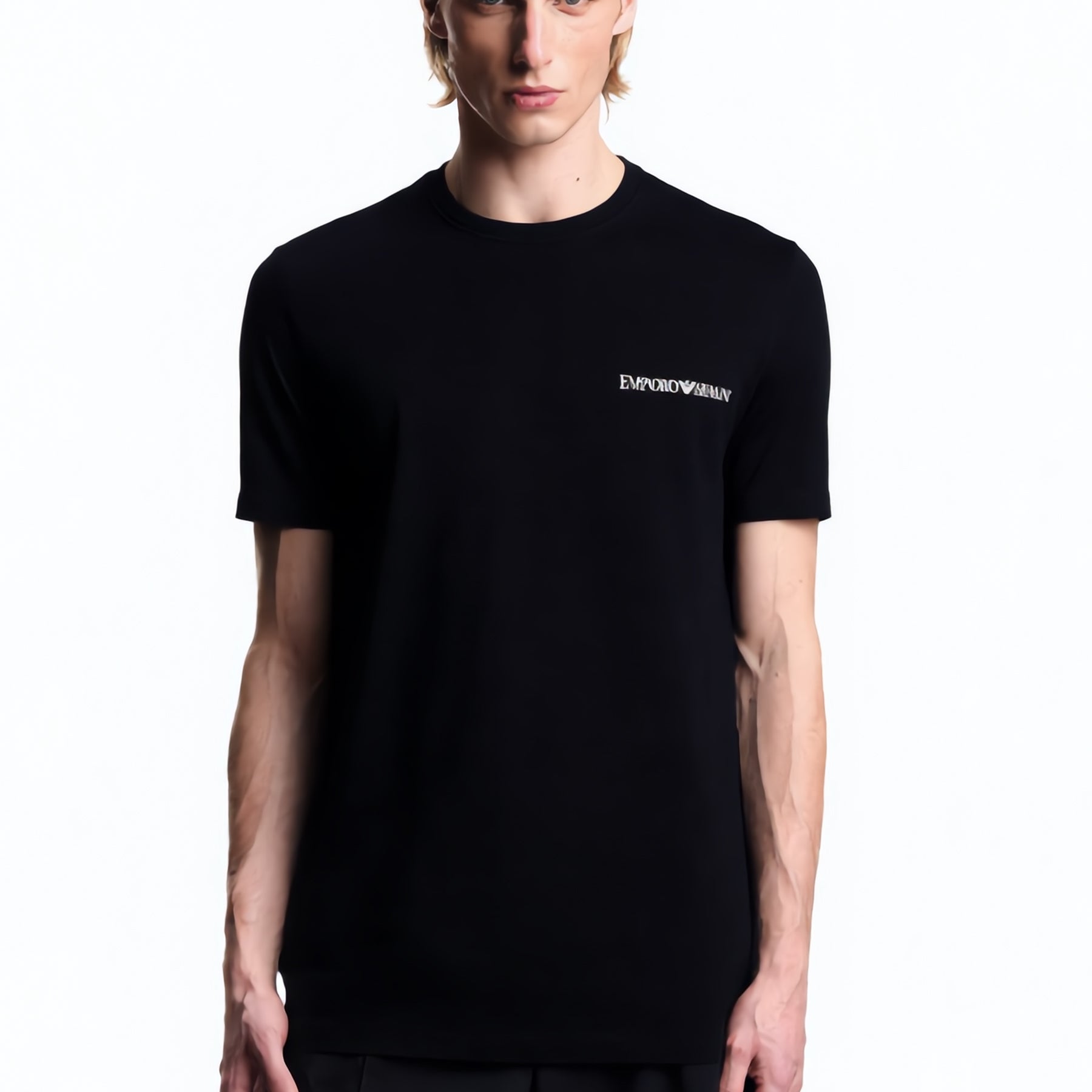 EMPORIO ARMANI 2 T-Shirt Uomo Cotone Elasticizzato ART. EM000391-AF20669