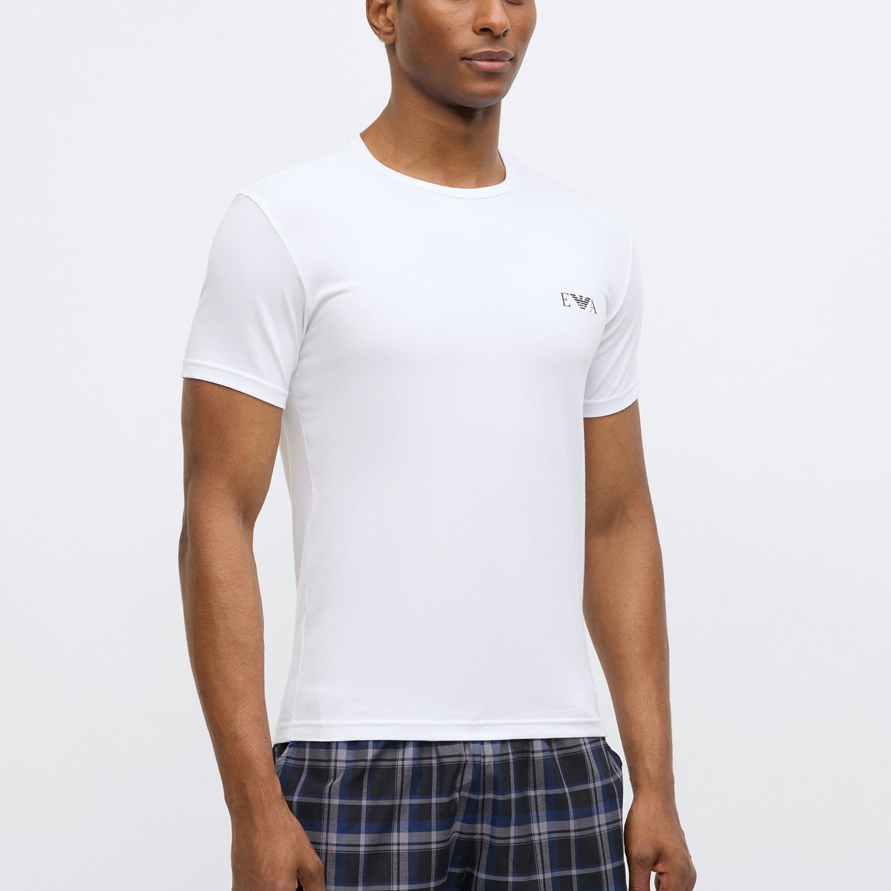 EMPORIO ARMANI 2 T-Shirt Uomo Cotone Stretch EM001849-AF14131