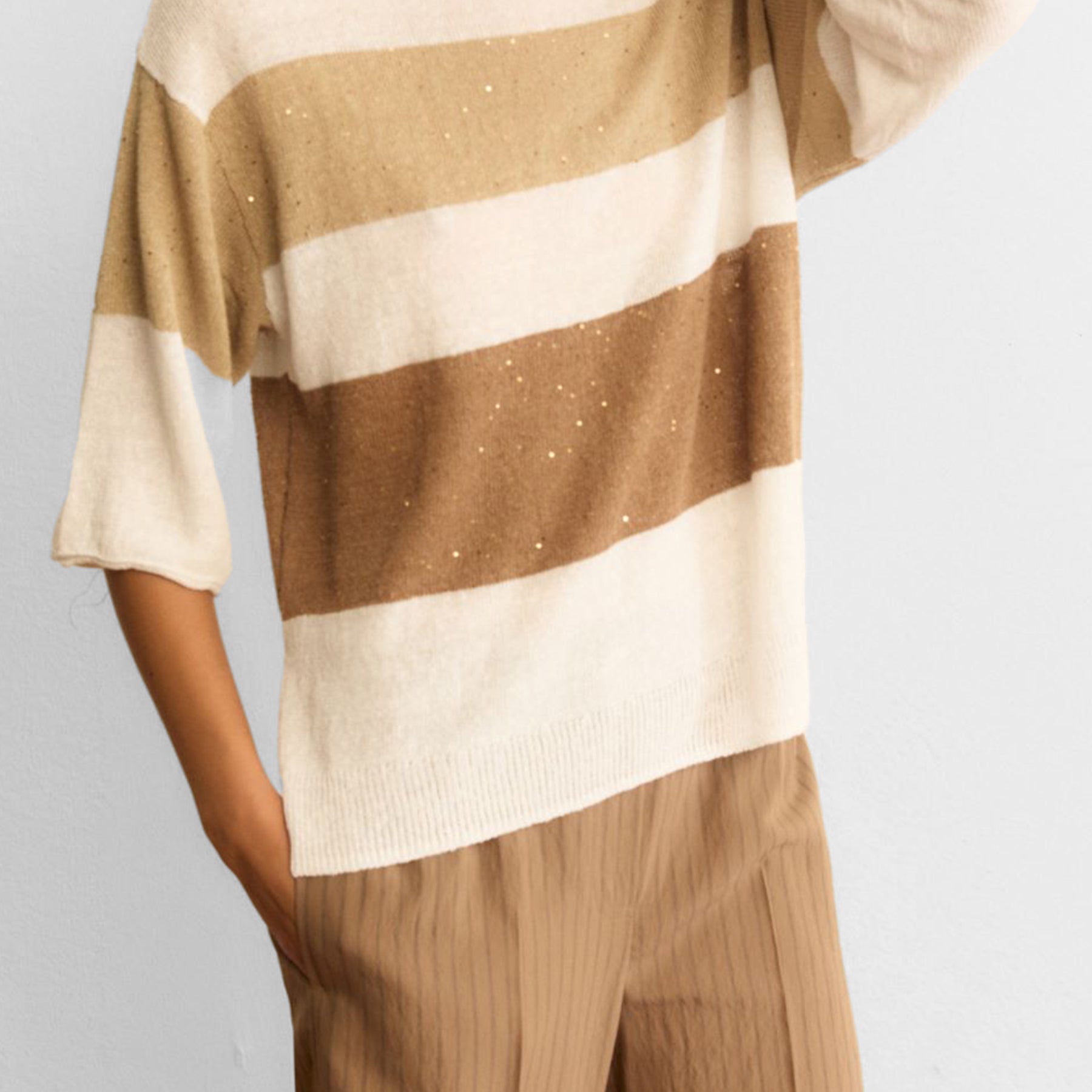 EMME MARELLA Maglia Donna Lino Manica 3/4 ART. ESULE