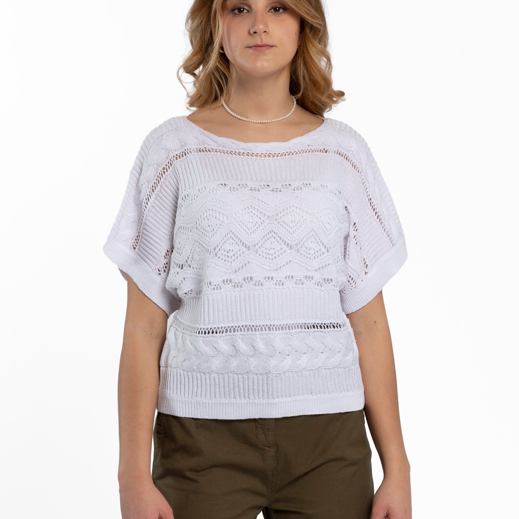 Maglia Donna Mezza Manica Traforata MARKUP MW660015