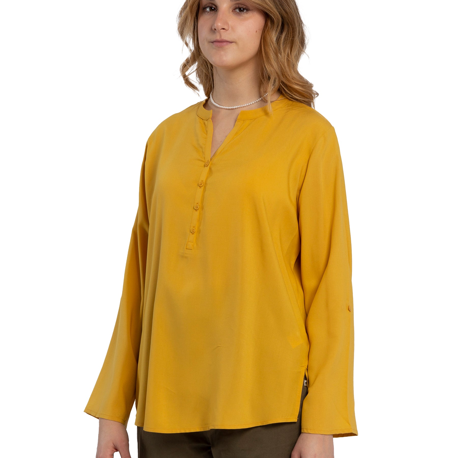 Camicia Donna Manica Tre Quarti 100% Viscosa RAGNO DM64SH