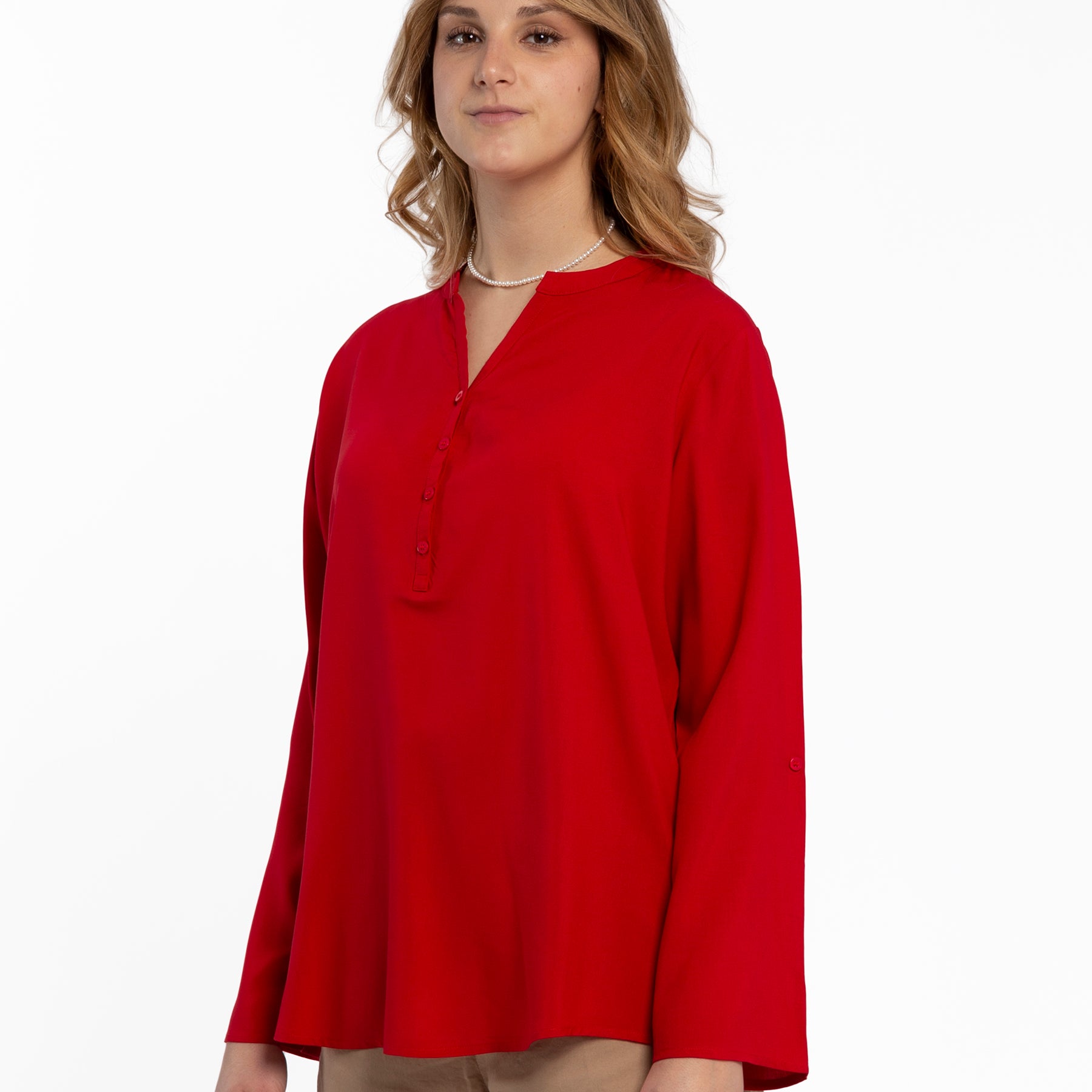 Camicia Donna Manica Tre Quarti 100% Viscosa RAGNO DM64SH