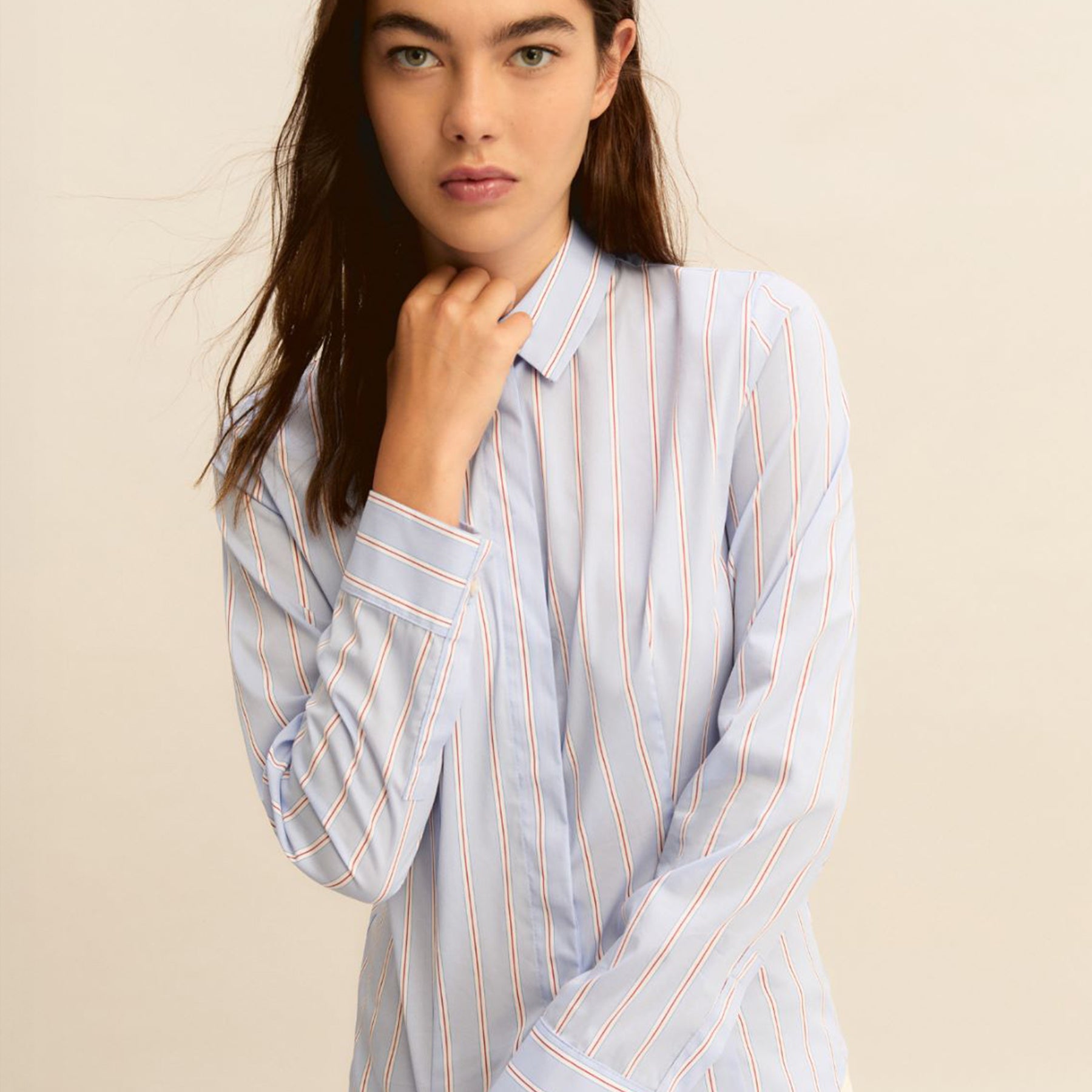 EMME MARELLA Camicia Donna Manica Lunga Cotone ART. FASTOSO