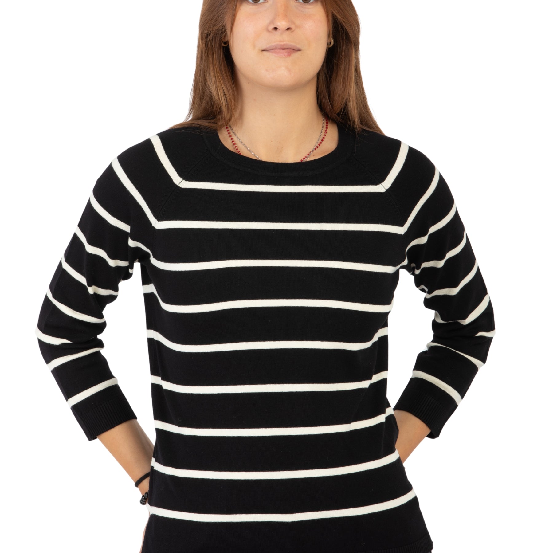 EMME MARELLA Maglia Donna Manica Lunga Viscosa Invernale ART. GINETTA