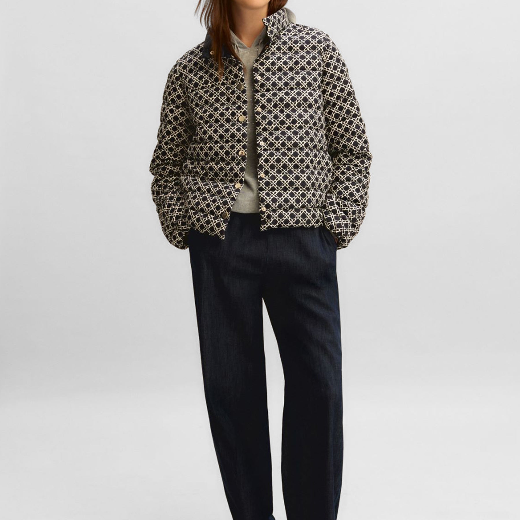 EMME MARELLA Giubbino Donna Trapuntato Reversibile ART. PATIO