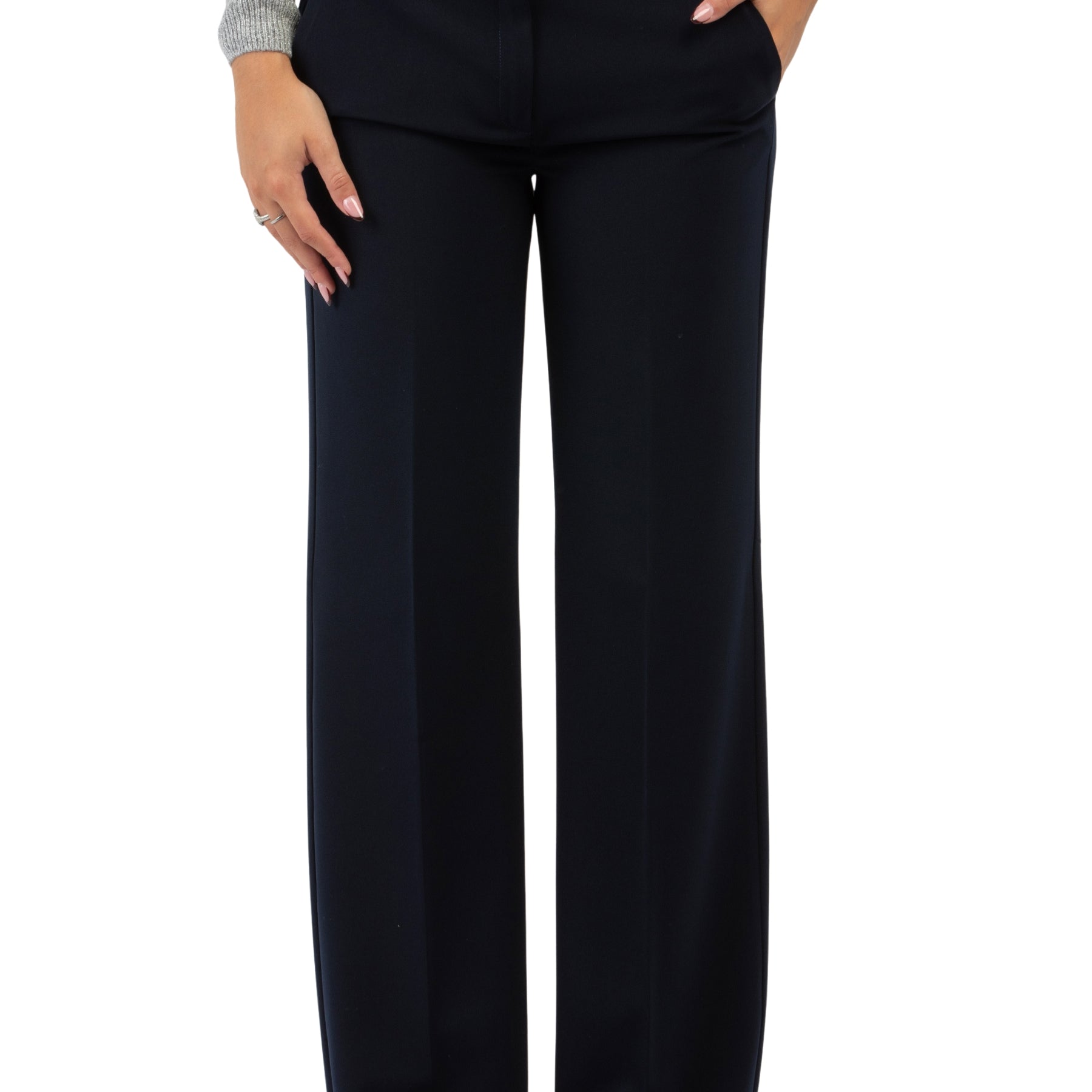 EMME MARELLA Pantalone Donna Lungo Tessuto Twill Invernale ART. ZOLLA2