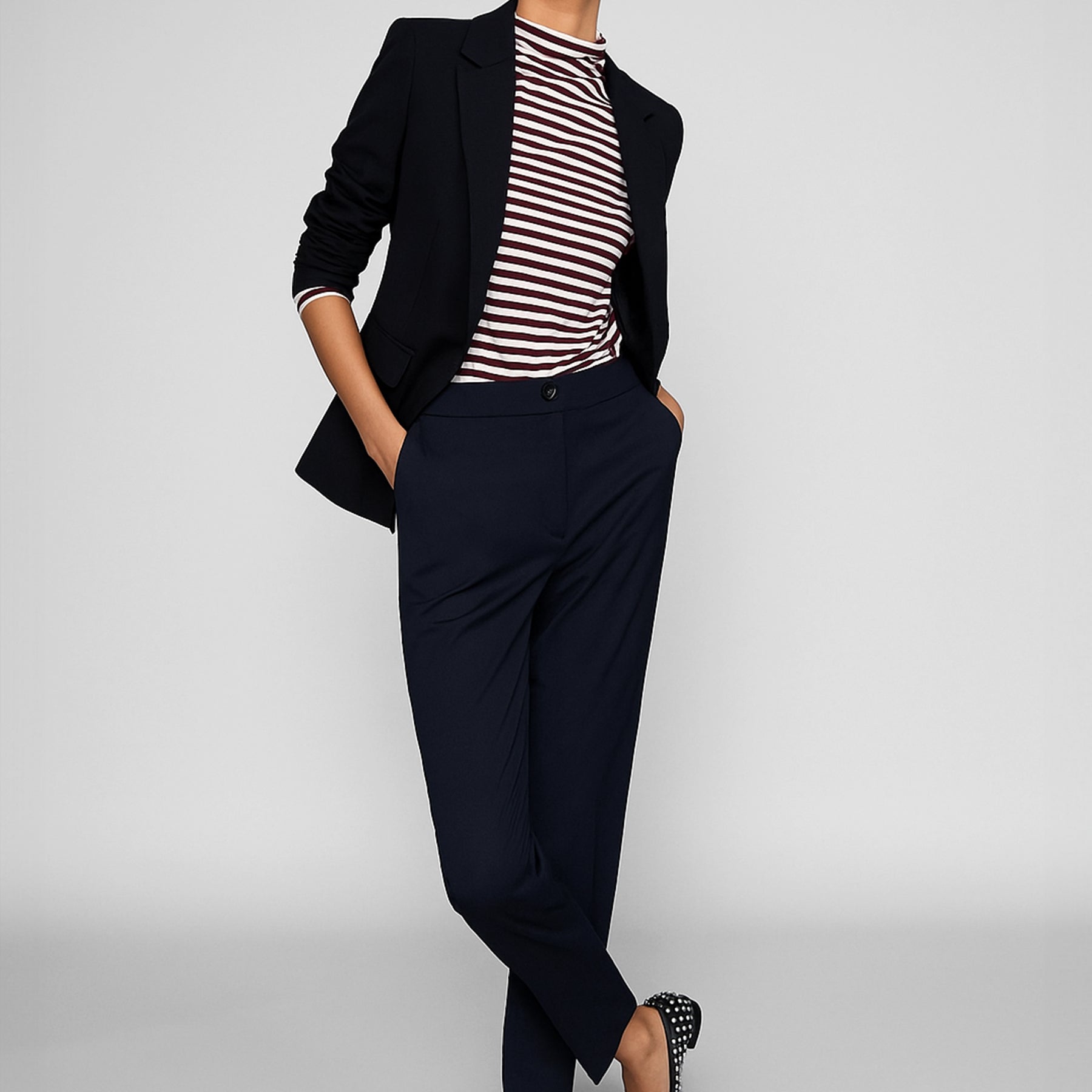 Pantalone Donna Lungo Viscosa Invernale EMME MARELLA CHINOS