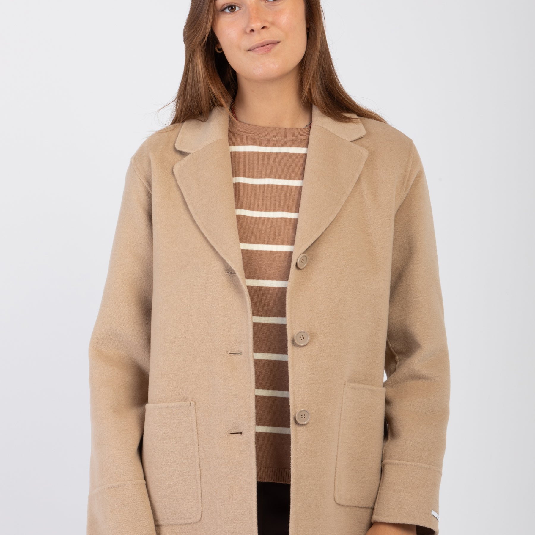 EMME MARELLA Cappotto Donna Corto Panno Viscosa ART. PALOS