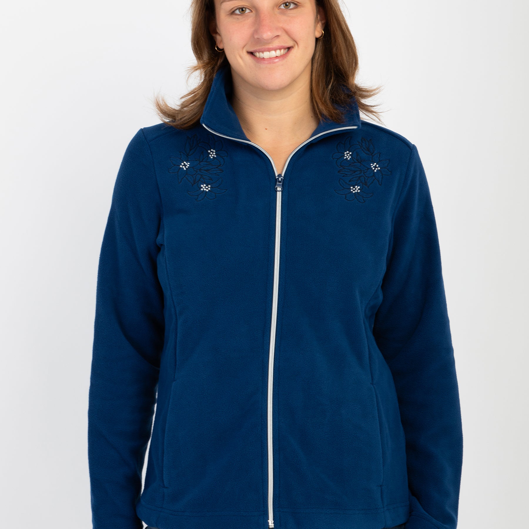 F.LLI CAMPAGNOLO Felpa Giacca Donna Apertura Zip Pile ART. 8Z36327