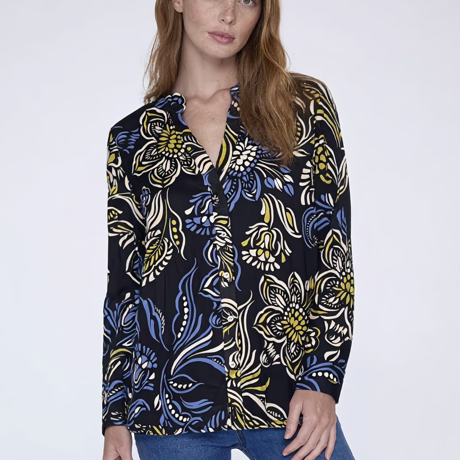 EMME MARELLA Camicia Donna Collo Coreana Cotone ART. GIURATO