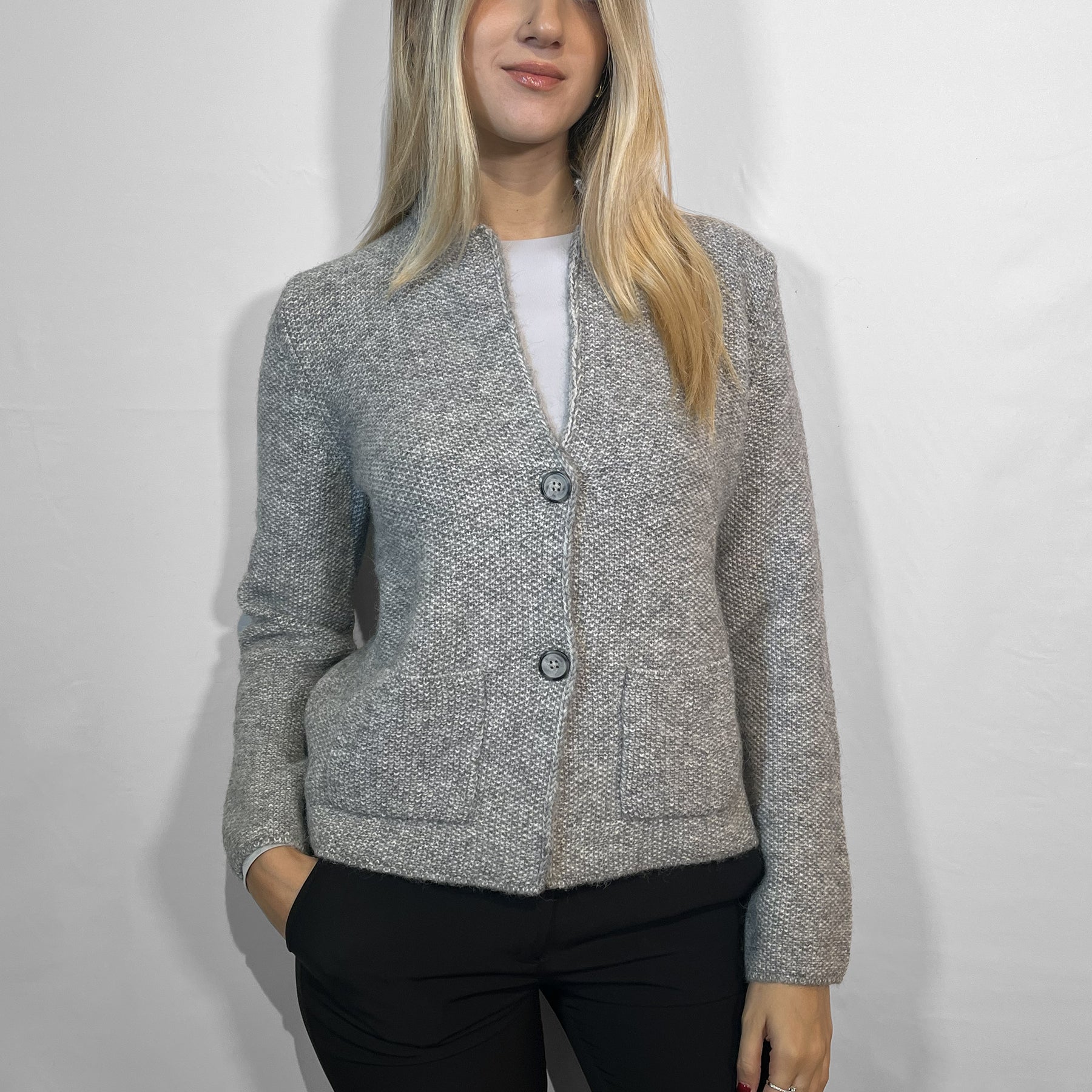 GRAN SASSO Maglia Donna Giacca Cardigan Lana ART. 13202/39902