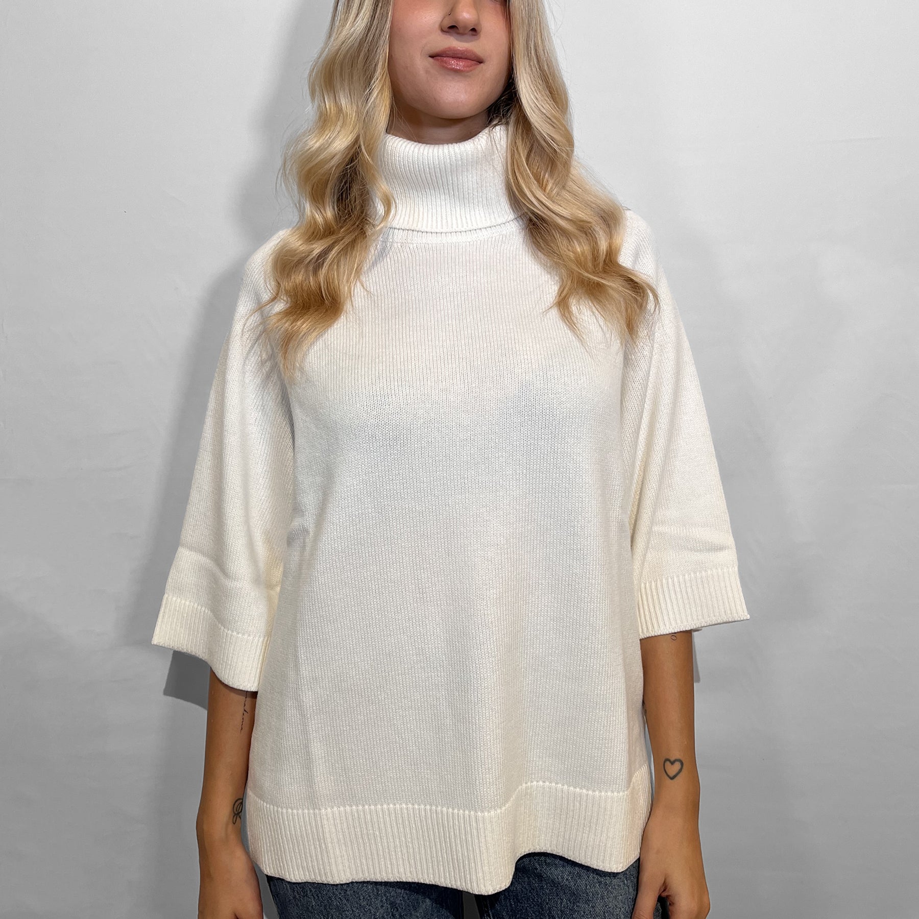 GRAN SASSO Magla Dolcevita Donna Lana Cashmere ART. 23257/12879