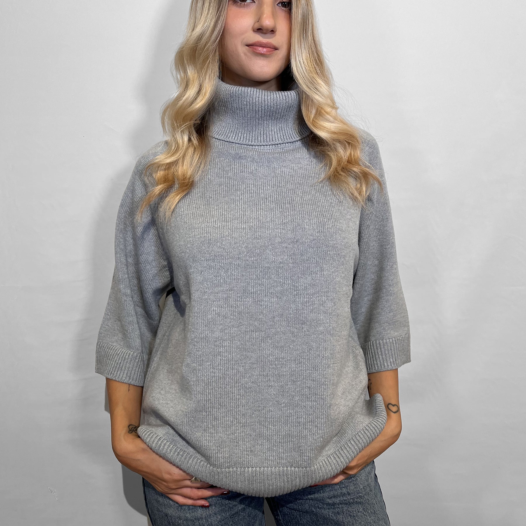 GRAN SASSO Magla Dolcevita Donna Lana Cashmere ART. 23257/12879