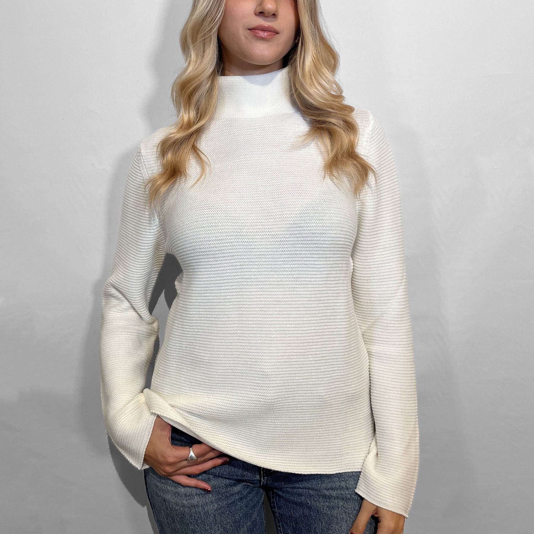 GRAN SASSO Maglia Donna Lupetto Pura Lana ART. 23269/14264