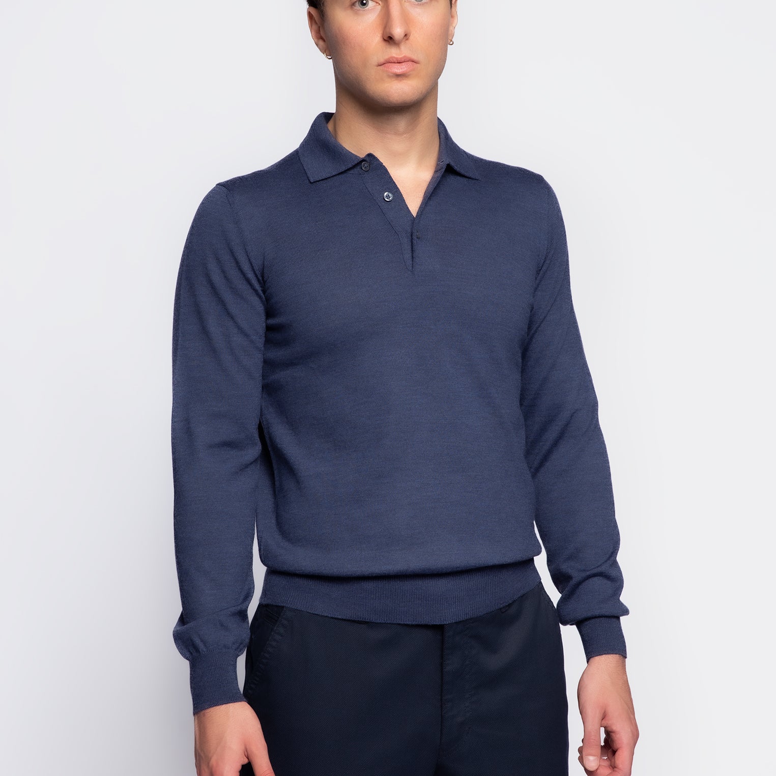 Polo Uomo in 100% Lana Merinos PREMODE