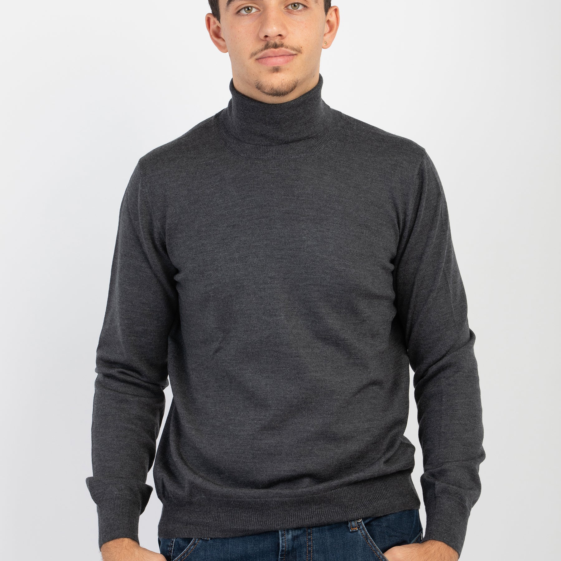 Dolcevita Uomo 100% Lana Merinos GRAN SASSO 55157-14290