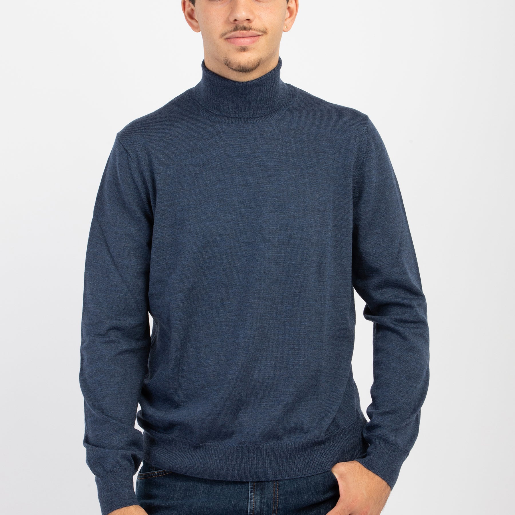 Dolcevita Uomo 100% Lana Merinos GRAN SASSO 55157-14290