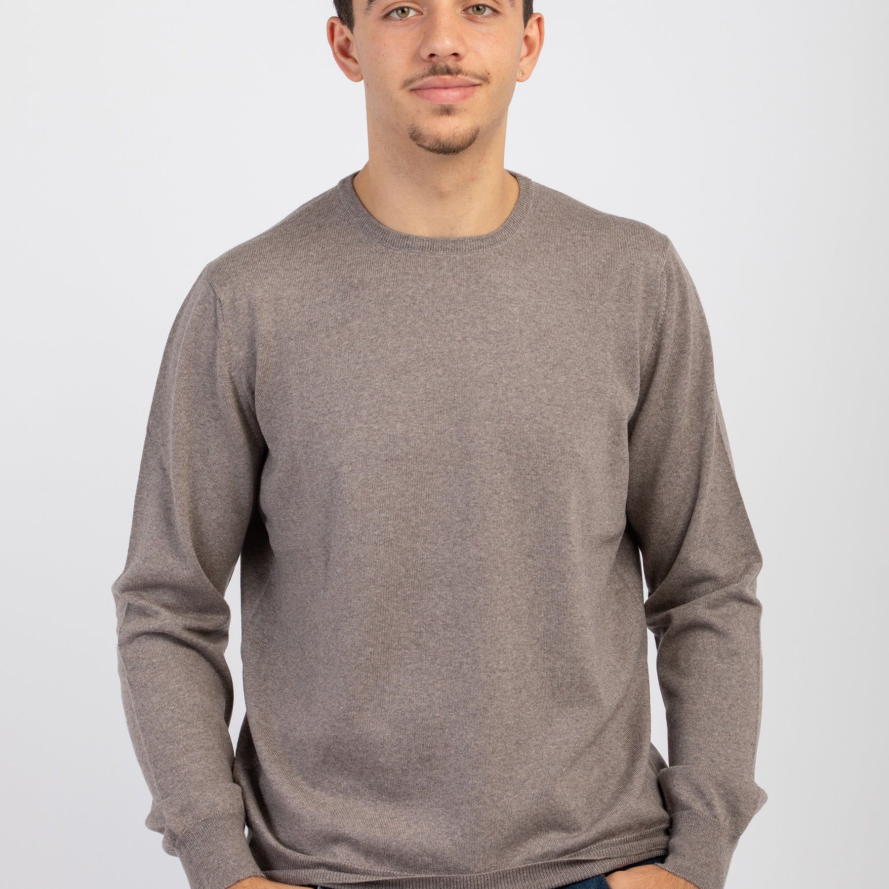 Girocollo Uomo 100% Lana Merinos GRAN SASSO 55167-14290