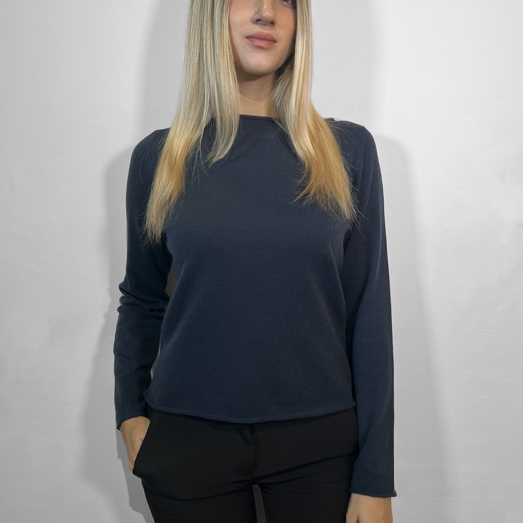 GRAN SASSO Maglia Donna Manica Lunga Lana Cachemire ART. 57201/12801