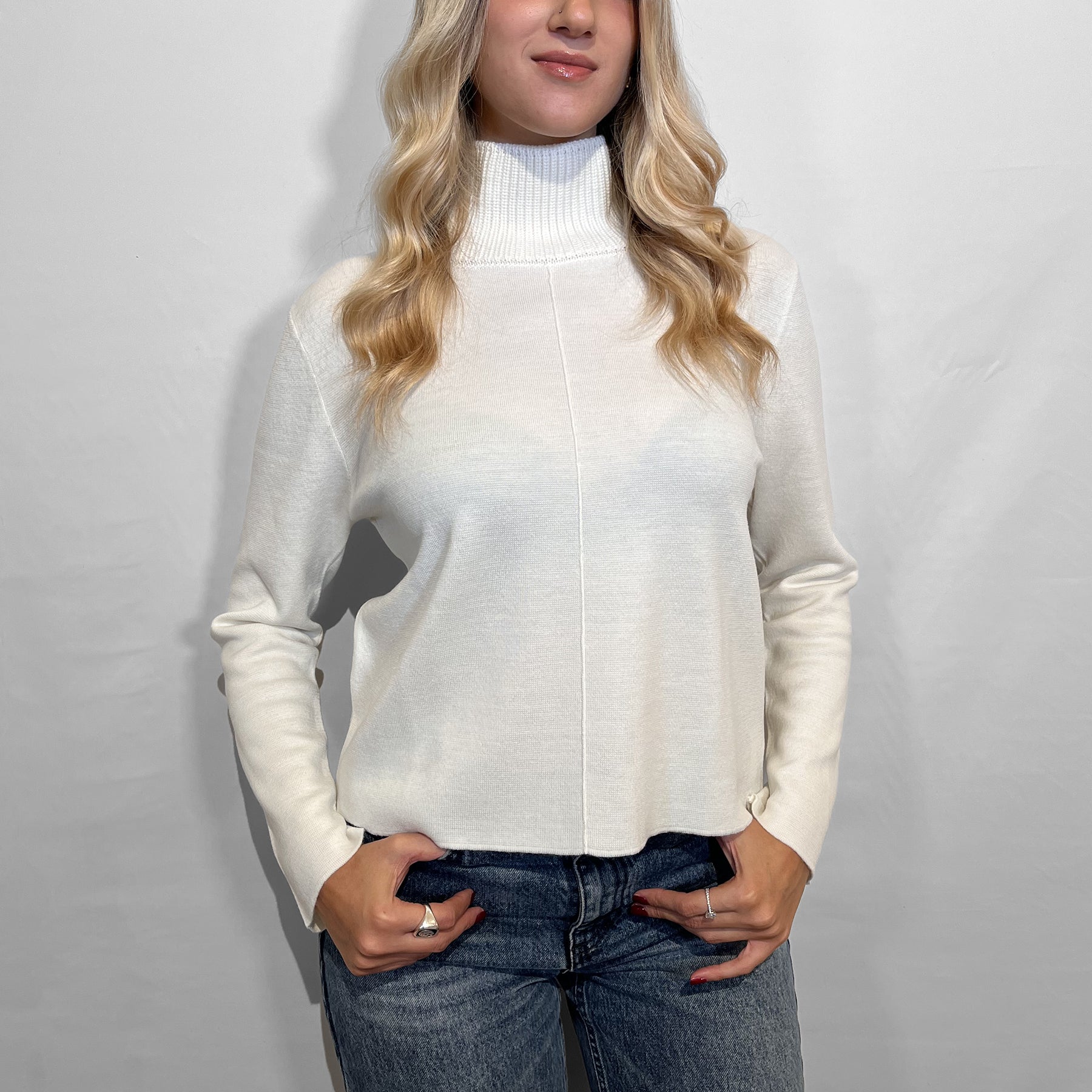 GRAN SASSO Maglia Donna Lupetto Pura Lana ART. 57232/14432