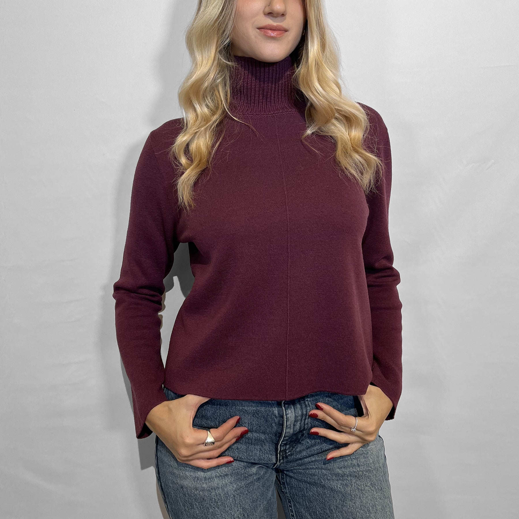 GRAN SASSO Maglia Donna Lupetto Pura Lana ART. 57232/14432