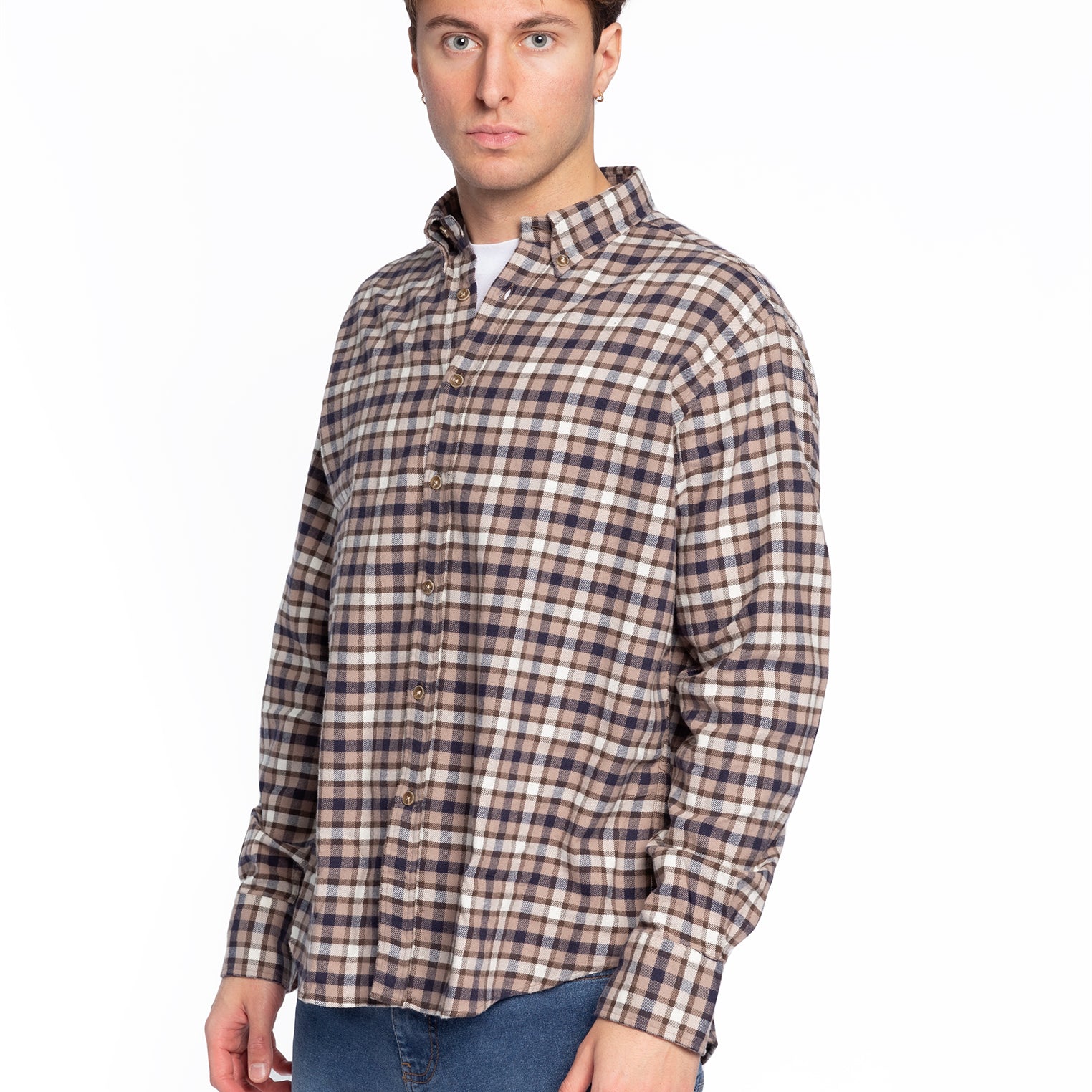 Camicia a quadretti in flanella INGRAM 426-5S243