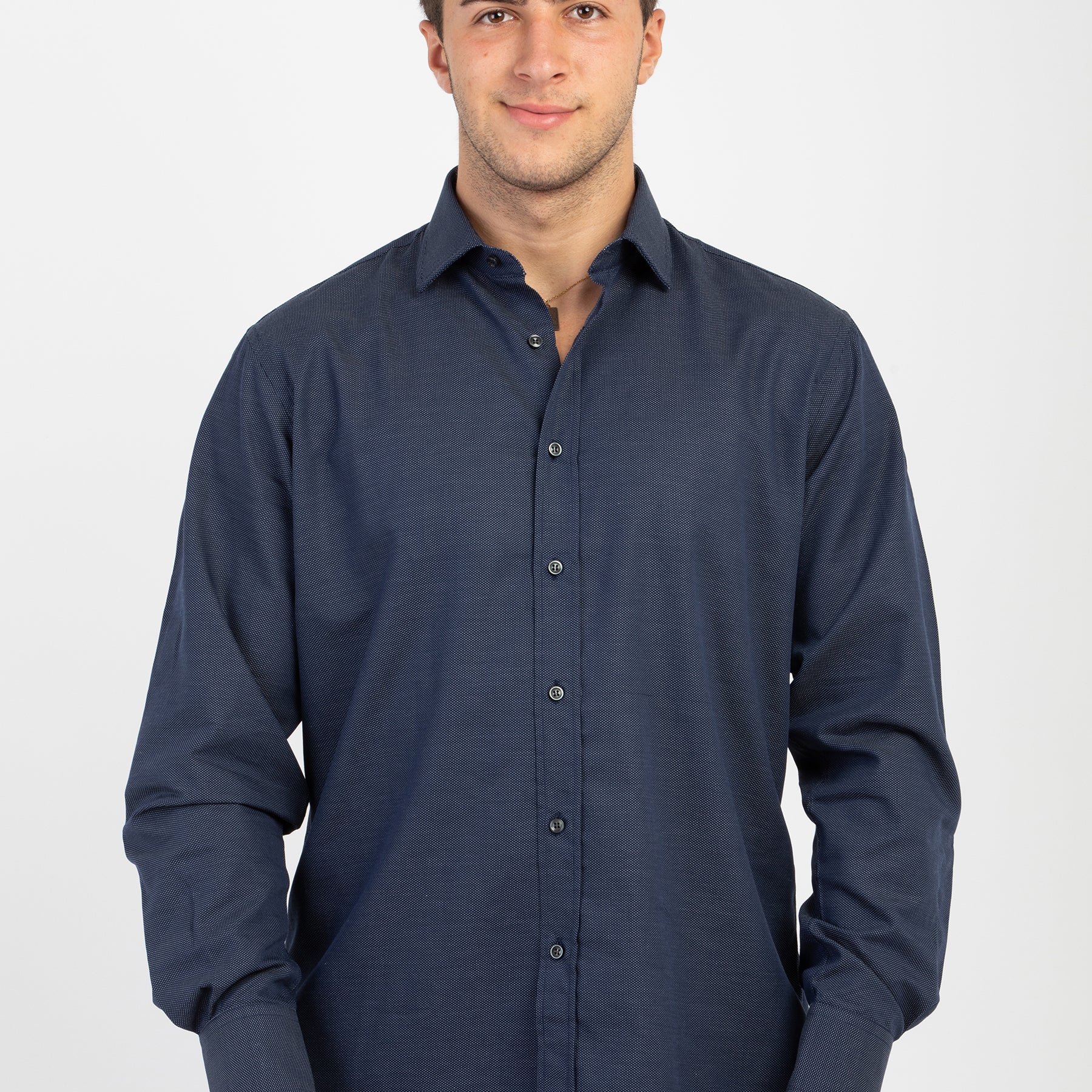 INGRAM Camicia Uomo Manica Lunga Puro Cotone ART. 5W078-REG-C