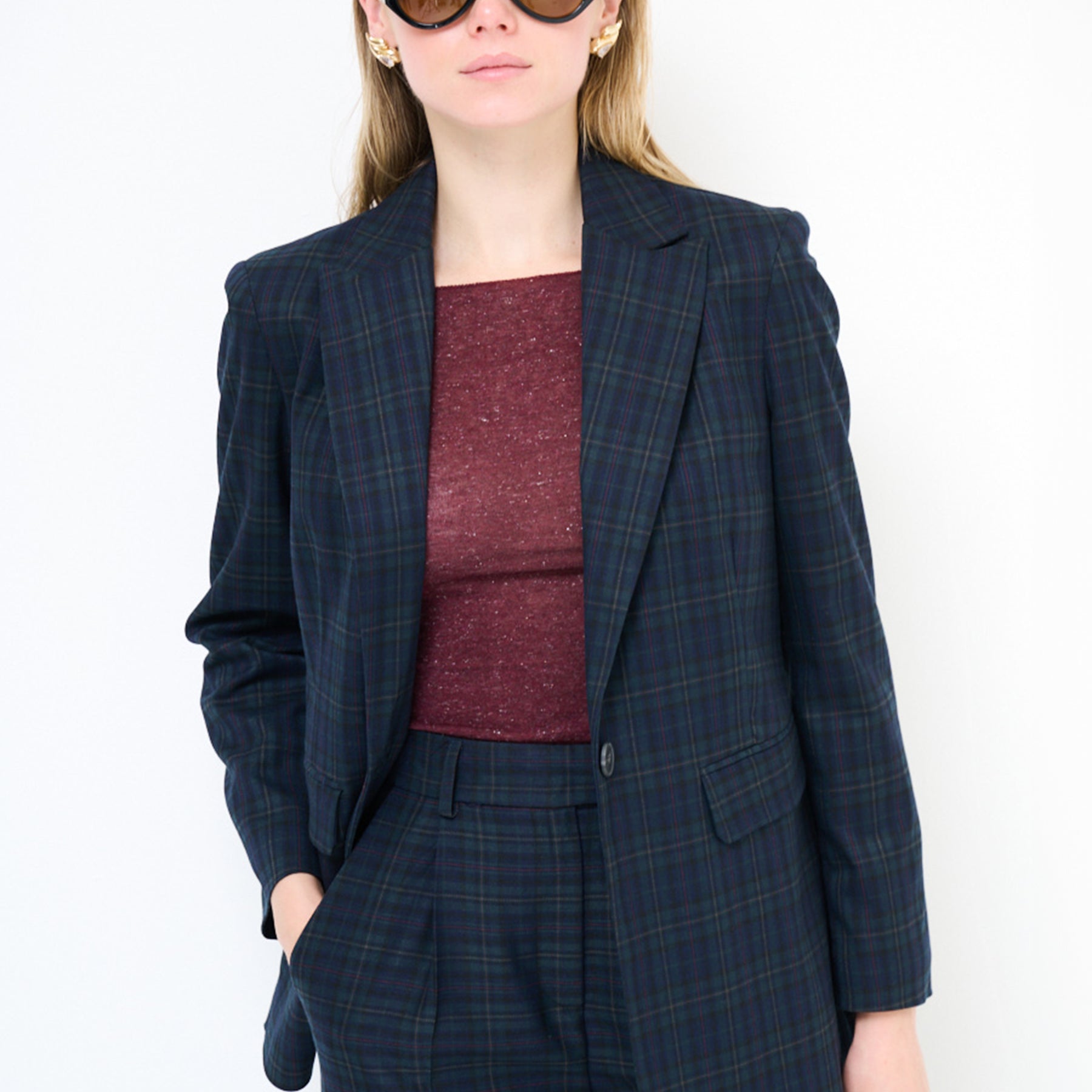 KIKISIX Giacca Donna Calda Elegante a Un Bottone Foderata con Rever ART. KXGI1770