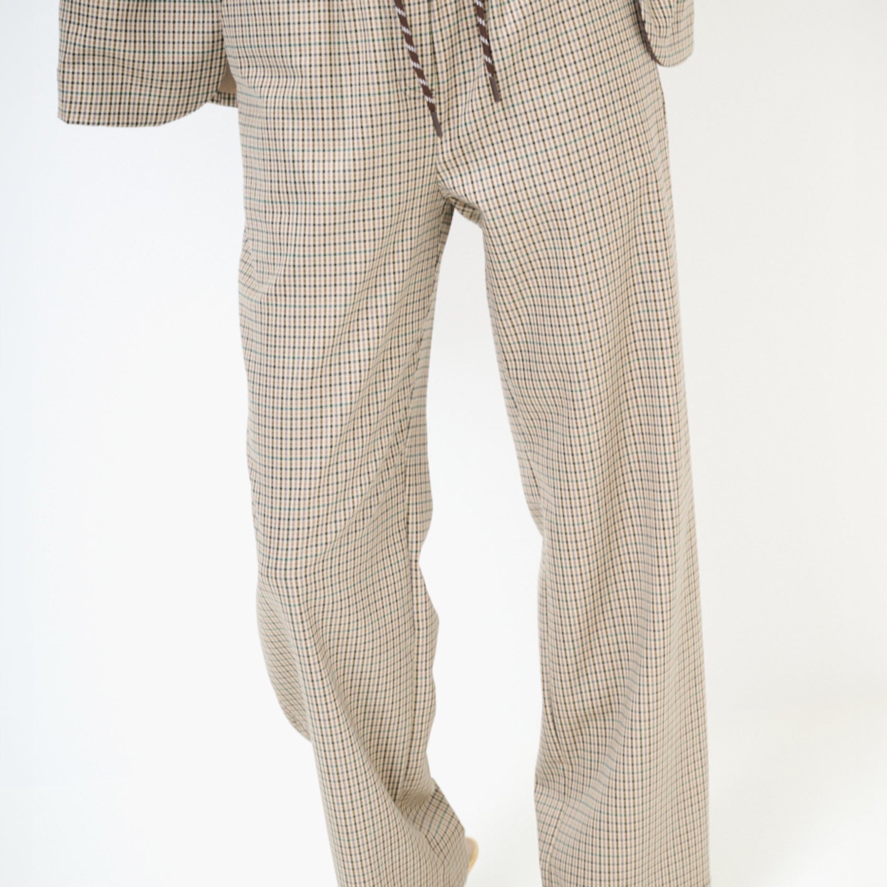 KIKISIX Pantalone Donna Morbido a Fantasia con Elastico e Coulisse ART. KXPA1841
