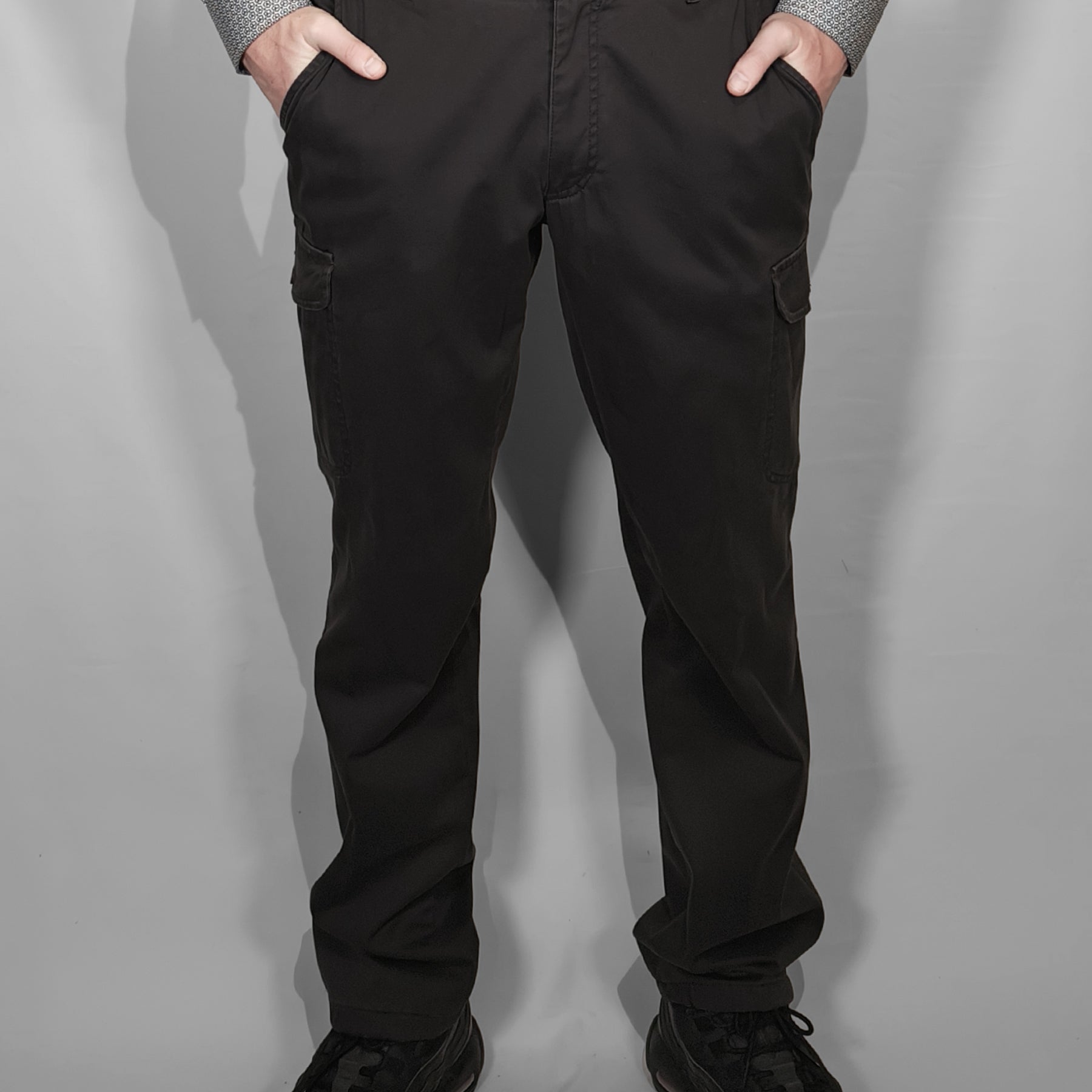 LUIGI MORINI Pantalone Uomo Cotone Imbottito Con Tasconi ART. 4348 SOLDEN