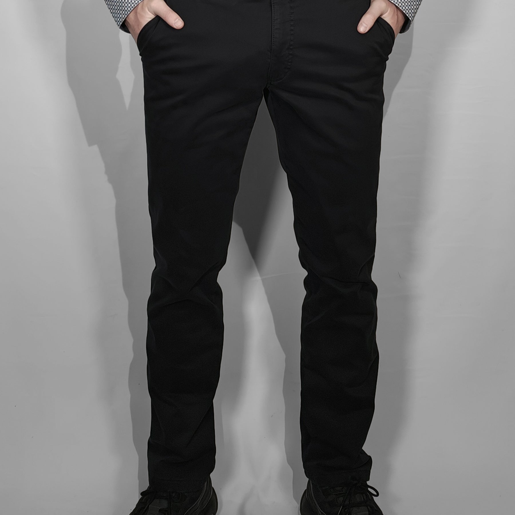 LUIGI MORINI Pantalone Uomo Cotone Felpato ART. 4348 TUX