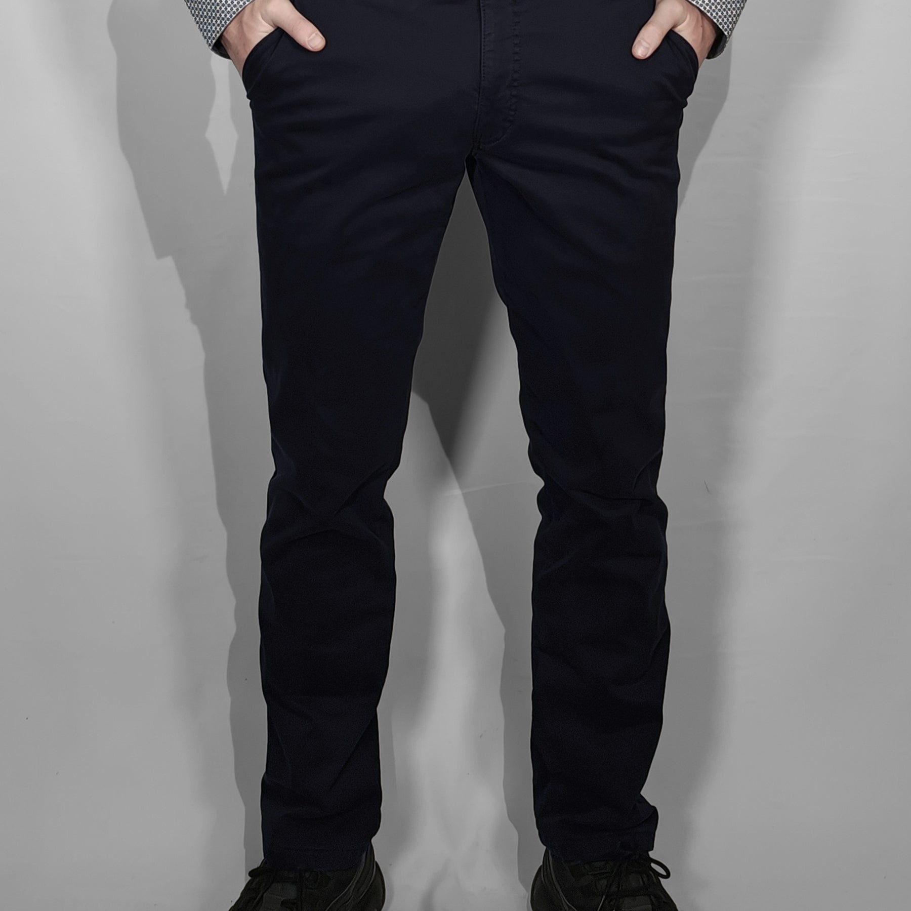 LUIGI MORINI Pantalone Uomo Cotone Felpato ART. 4348 TUX